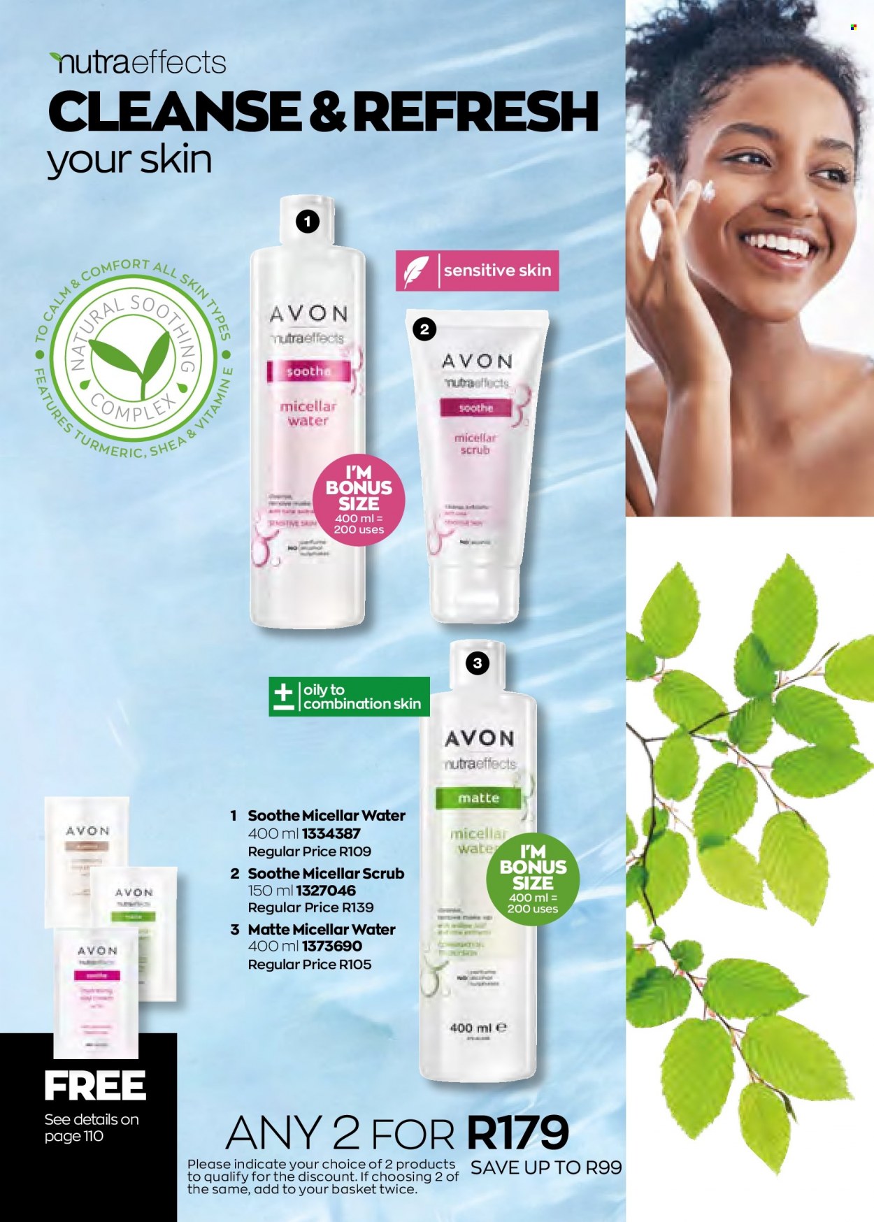 Avon catalogue  - 01/05/2022 - 31/05/2022 - Sales products - Avon, micellar water, Nutra Effects. Page 114.