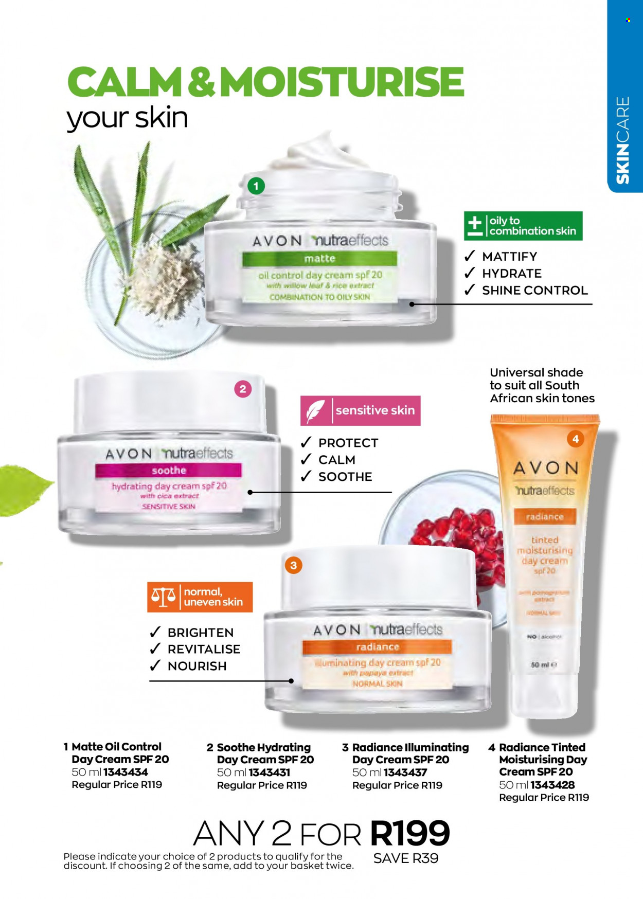 Avon catalogue  - 01/05/2022 - 31/05/2022 - Sales products - oil, Avon, day cream, Nutra Effects. Page 115.
