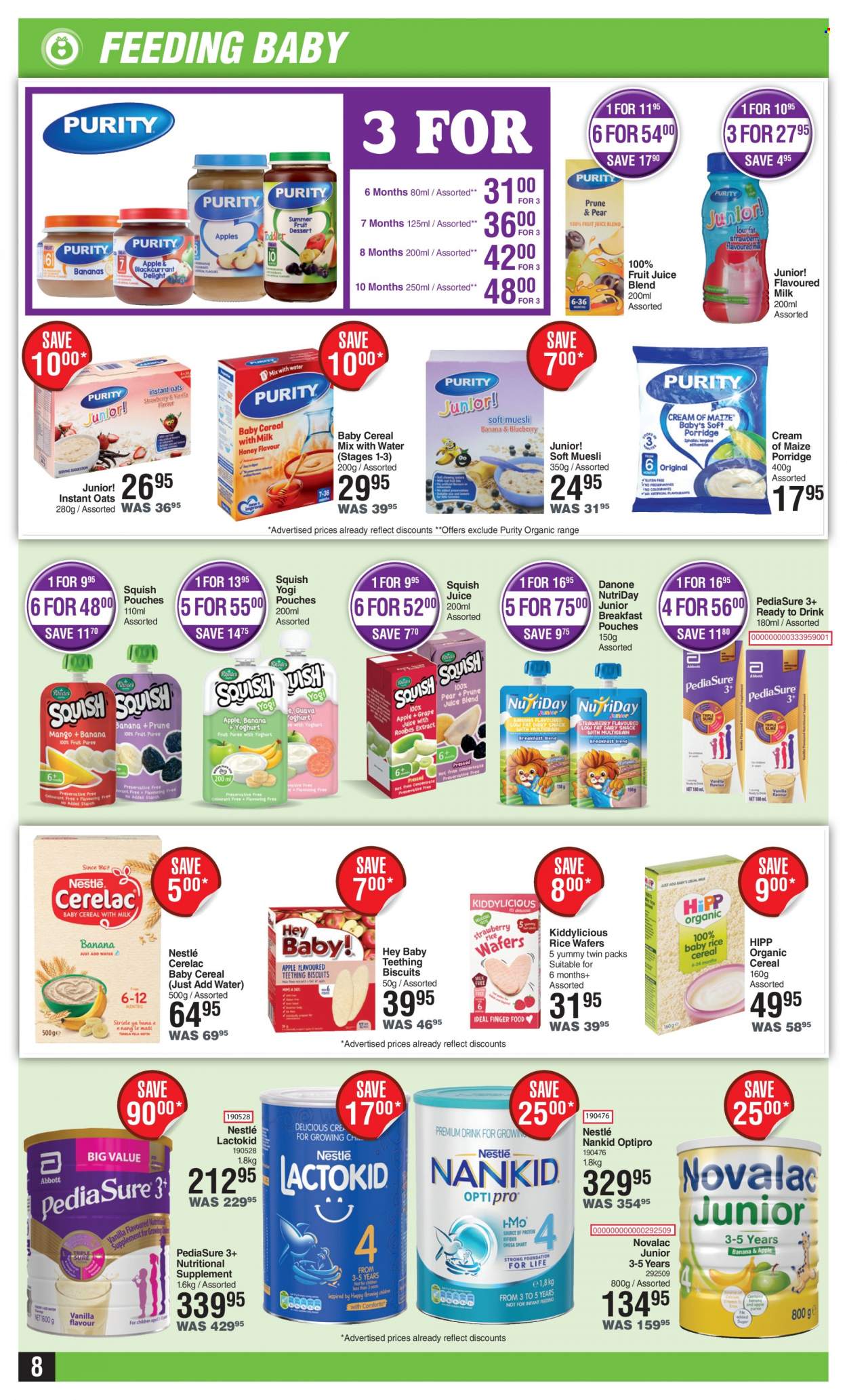 thumbnail - Dis-Chem catalogue  - 21/07/2022 - 14/08/2022 - Sales products - Nestlé, nutritional supplement. Page 8.