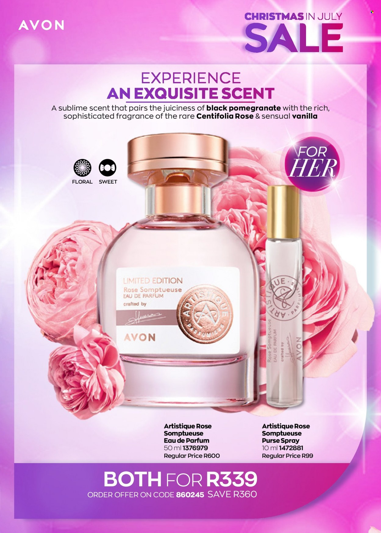 thumbnail - Avon catalogue  - 22/07/2022 - 31/07/2022 - Sales products - Avon, eau de parfum, fragrance. Page 10.