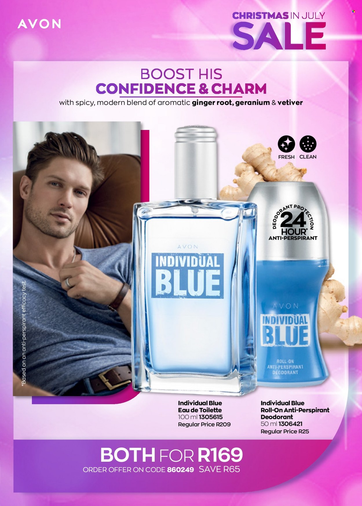 thumbnail - Avon catalogue  - 22/07/2022 - 31/07/2022 - Sales products - Avon, anti-perspirant, eau de toilette, roll-on, deodorant. Page 23.