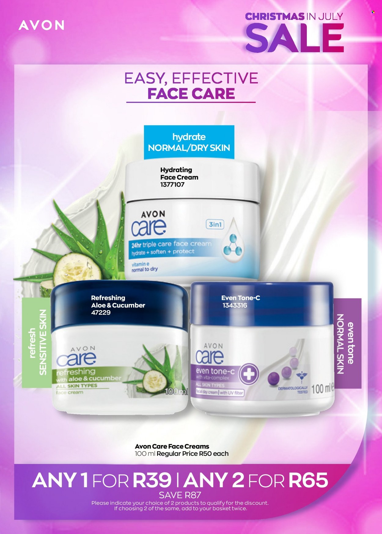 thumbnail - Avon catalogue  - 22/07/2022 - 31/07/2022 - Sales products - Avon, face cream. Page 29.