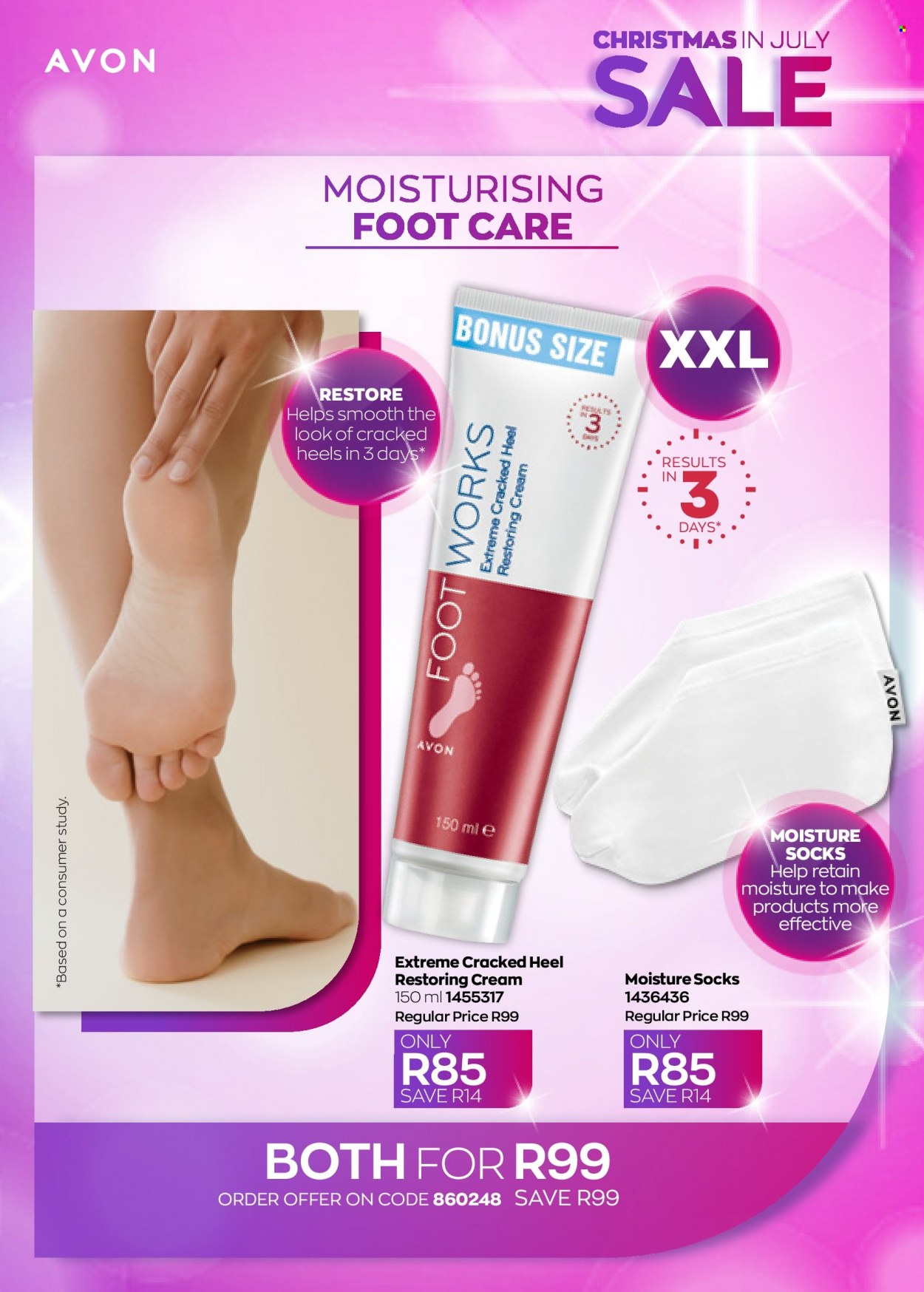 thumbnail - Avon catalogue  - 22/07/2022 - 31/07/2022 - Sales products - Avon, foot care. Page 44.