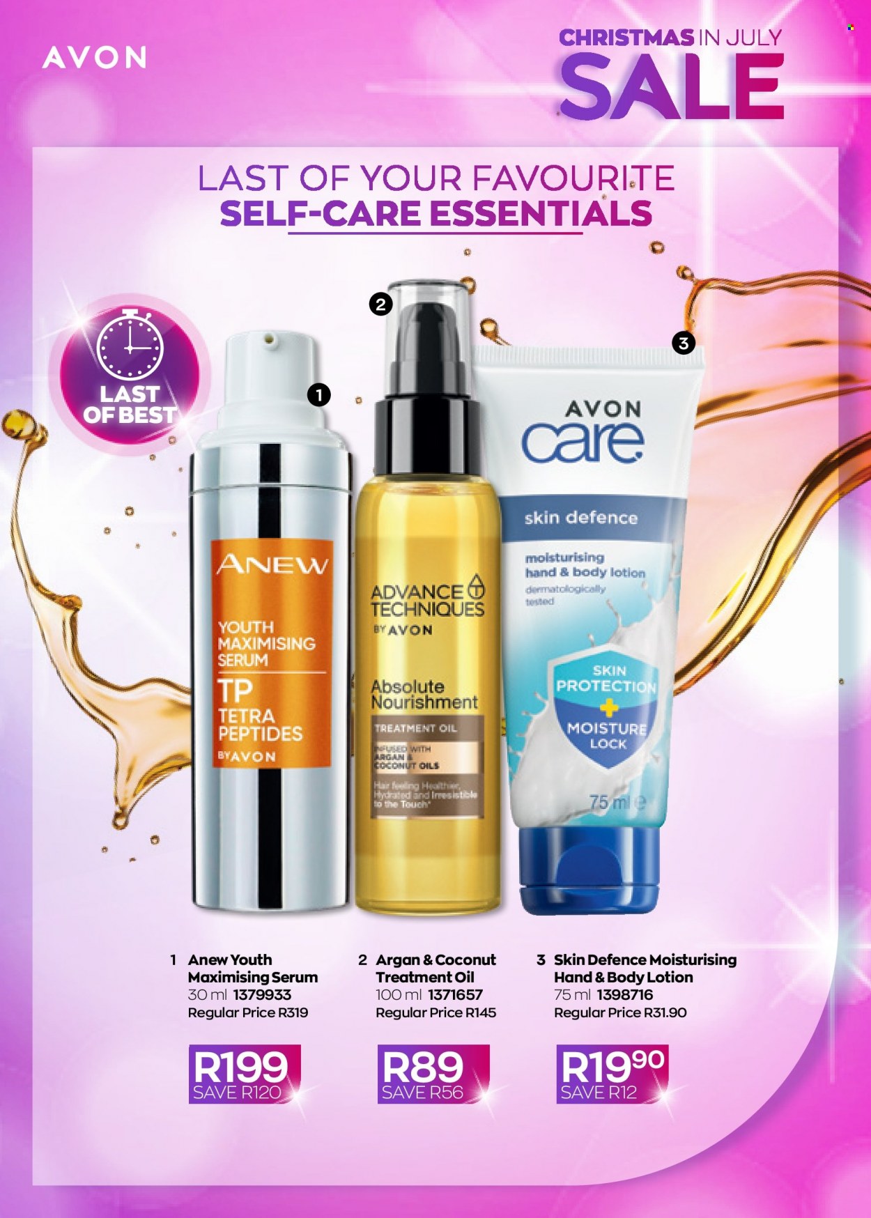 thumbnail - Avon catalogue  - 22/07/2022 - 31/07/2022 - Sales products - Avon, Anew, serum, body lotion, Absolute. Page 46.