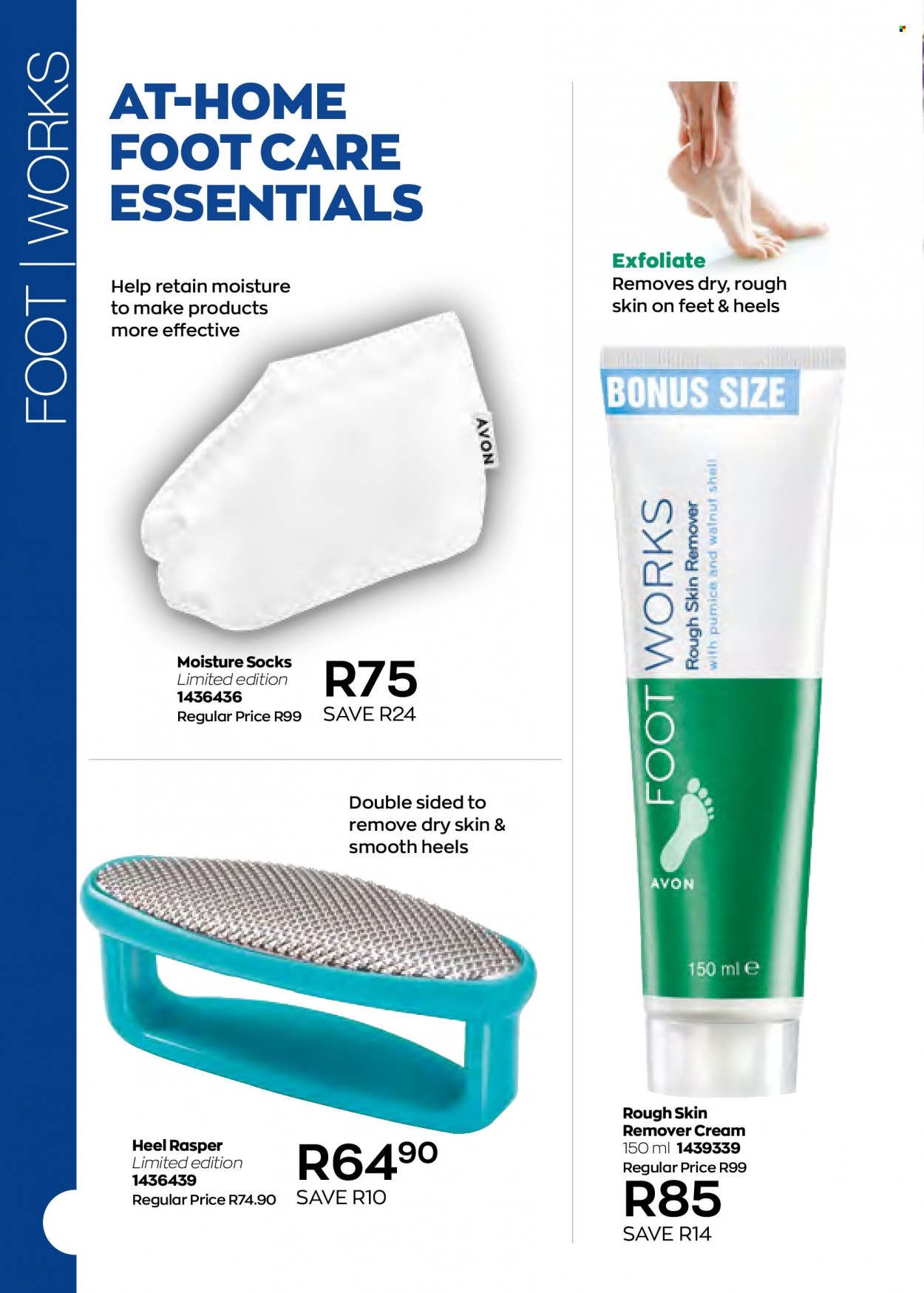 Avon catalogue  - 01/05/2022 - 31/05/2022 - Sales products - Avon, foot care. Page 140.