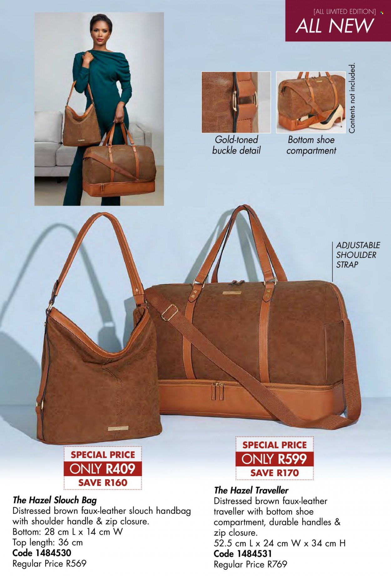 thumbnail - Justine catalogue  - 01/08/2022 - 31/08/2022 - Sales products - handbag. Page 47.