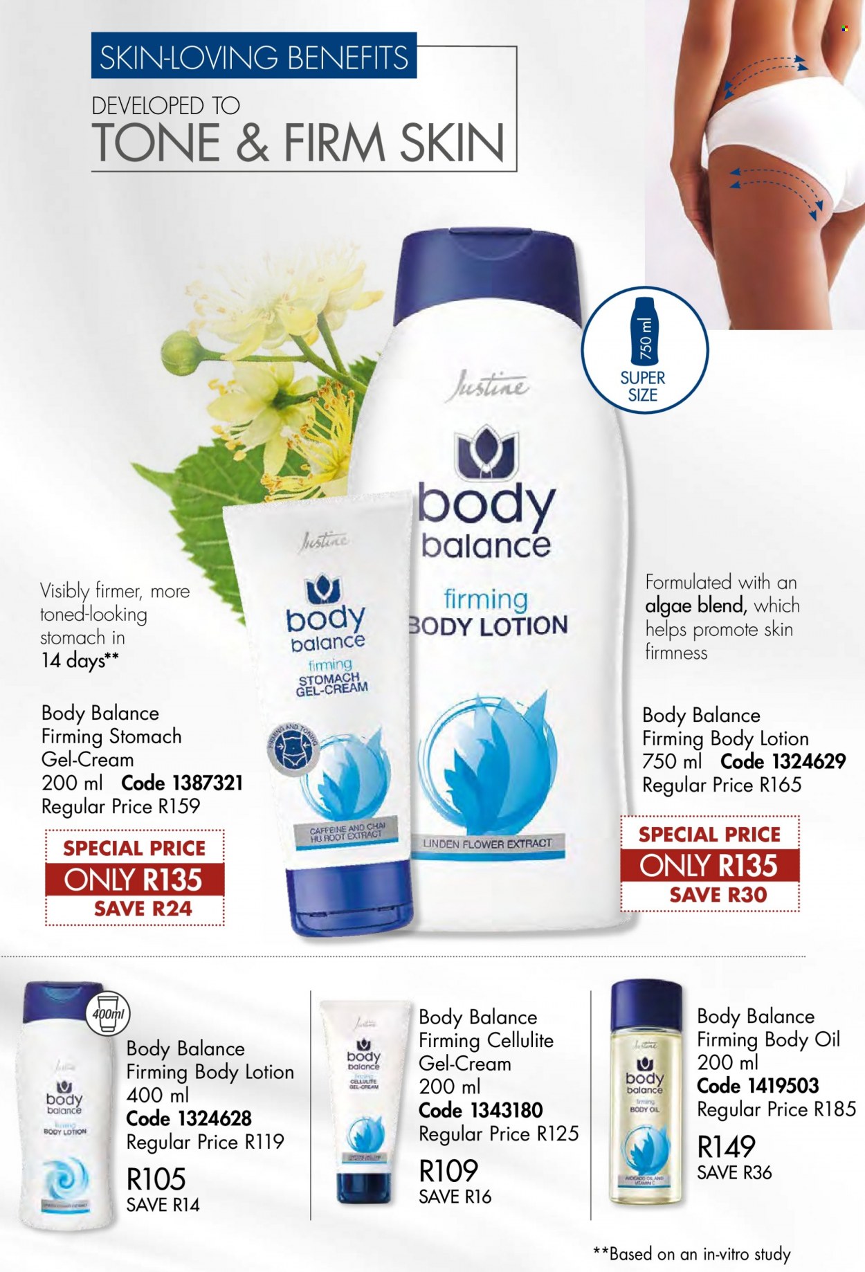 thumbnail - Justine catalogue  - 01/08/2022 - 31/08/2022 - Sales products - body lotion, body oil. Page 81.