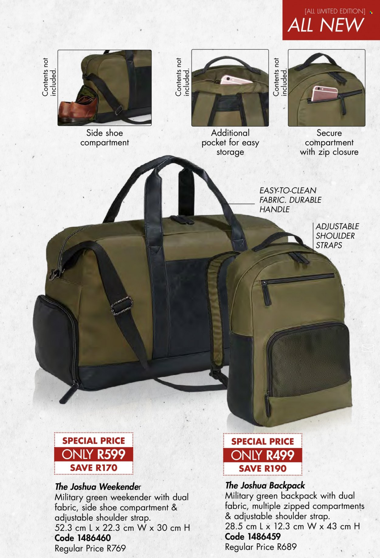 thumbnail - Justine catalogue  - 01/08/2022 - 31/08/2022 - Sales products - backpack. Page 99.