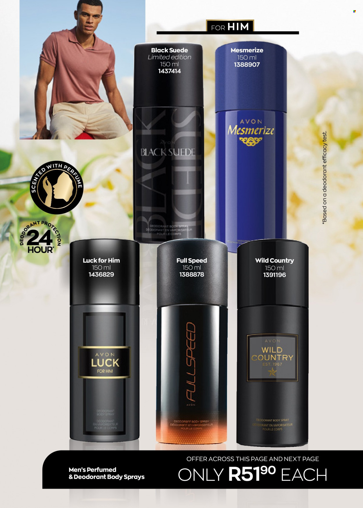 thumbnail - Avon catalogue  - 01/08/2022 - 31/08/2022 - Sales products - Avon, anti-perspirant, eau de parfum, deodorant. Page 34.