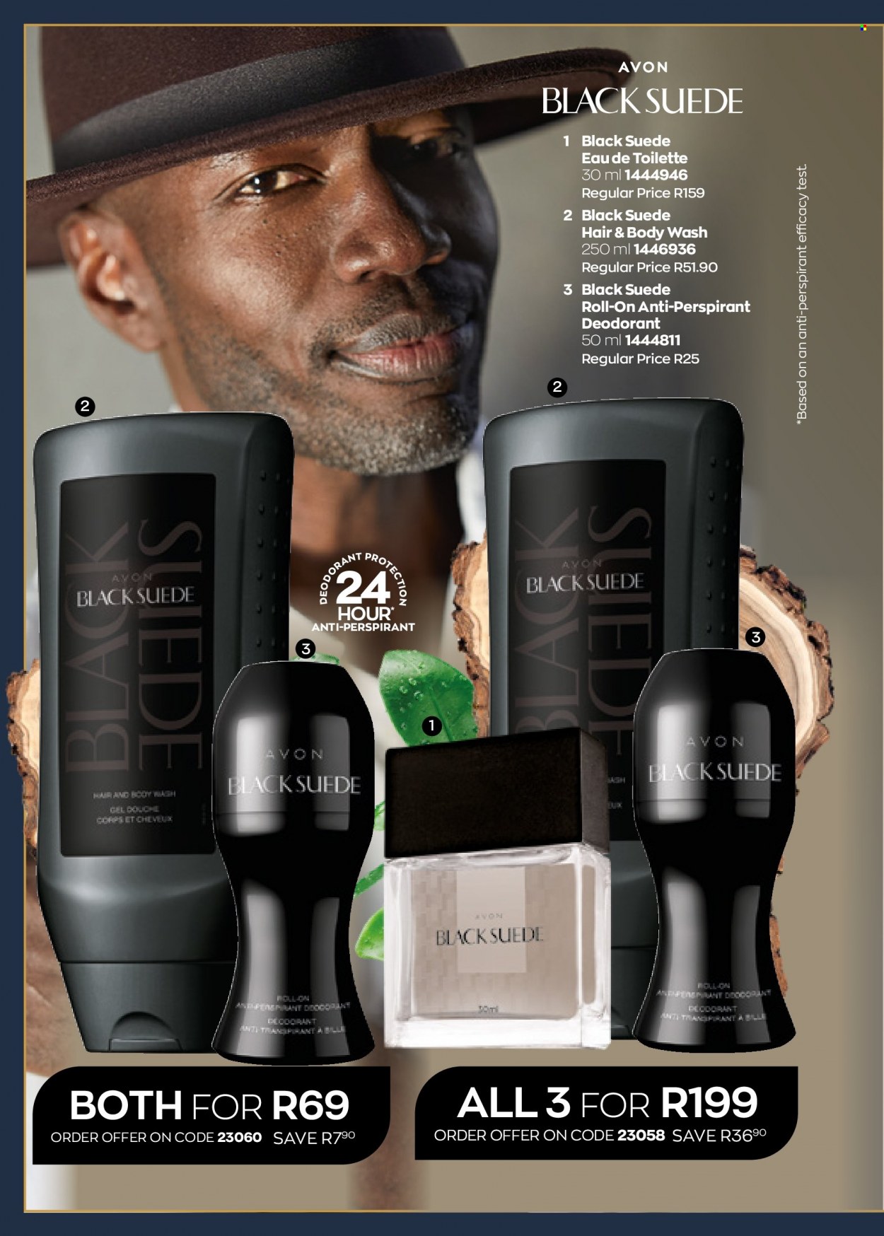 thumbnail - Avon catalogue  - 01/08/2022 - 31/08/2022 - Sales products - body wash, hair & body wash, Avon, Lux, anti-perspirant, eau de toilette, roll-on, deodorant. Page 40.