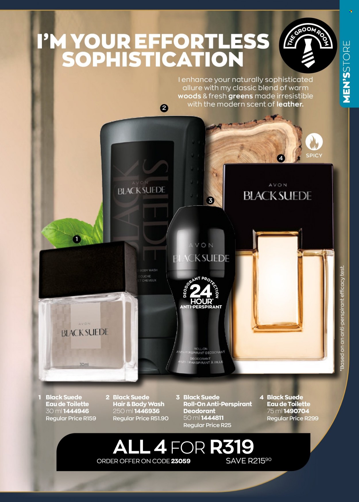 thumbnail - Avon catalogue  - 01/08/2022 - 31/08/2022 - Sales products - body wash, hair & body wash, Avon, anti-perspirant, eau de toilette, roll-on, deodorant. Page 41.