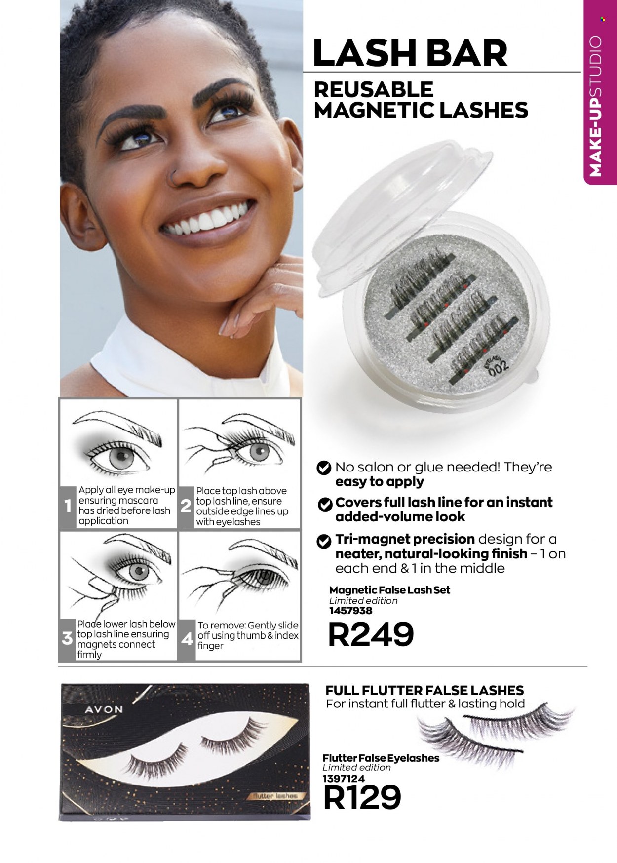 thumbnail - Avon catalogue  - 01/08/2022 - 31/08/2022 - Sales products - makeup, mascara, eyelashes. Page 71.