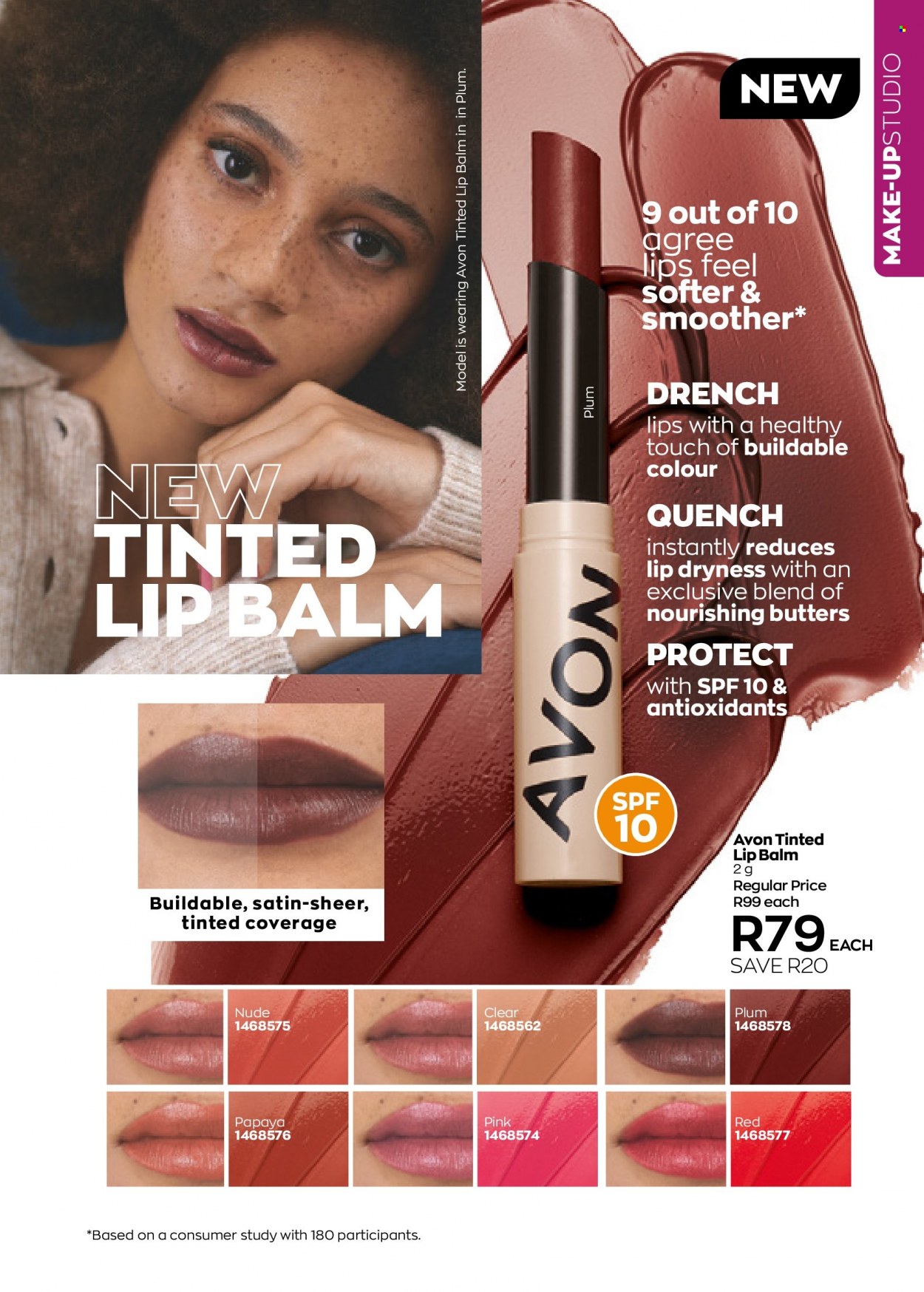 thumbnail - Avon catalogue  - 01/08/2022 - 31/08/2022 - Sales products - Avon, lip balm. Page 85.