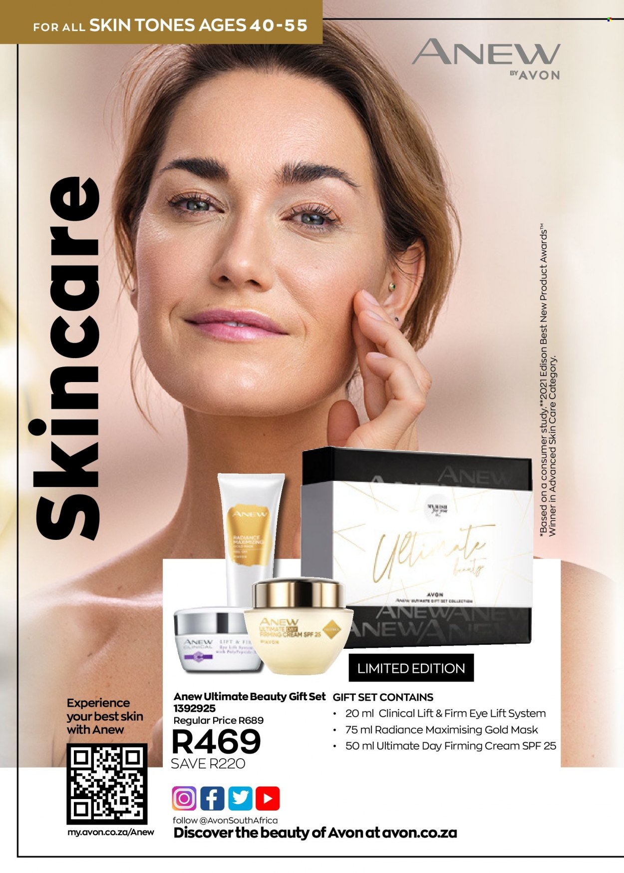 thumbnail - Avon catalogue  - 01/08/2022 - 31/08/2022 - Sales products - Avon, Anew, gift set. Page 102.