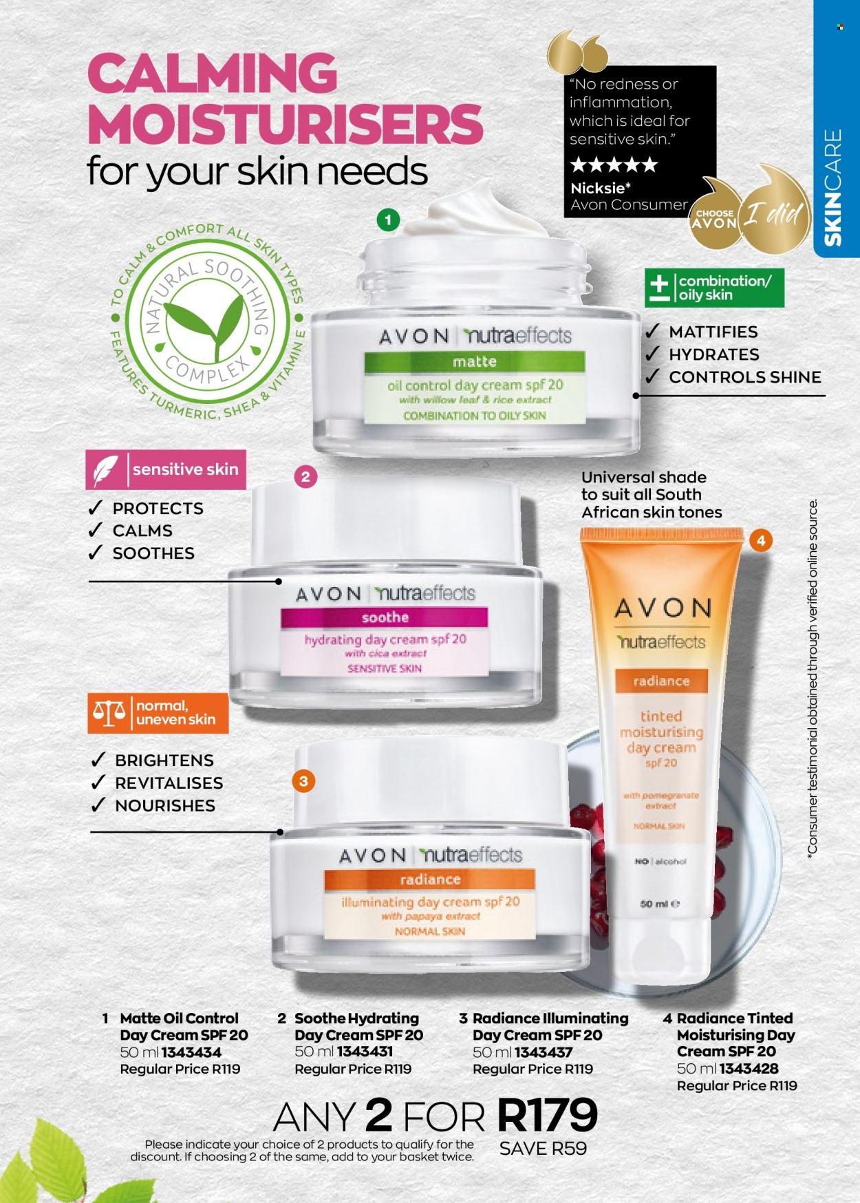 thumbnail - Avon catalogue  - 01/08/2022 - 31/08/2022 - Sales products - Avon, day cream. Page 115.