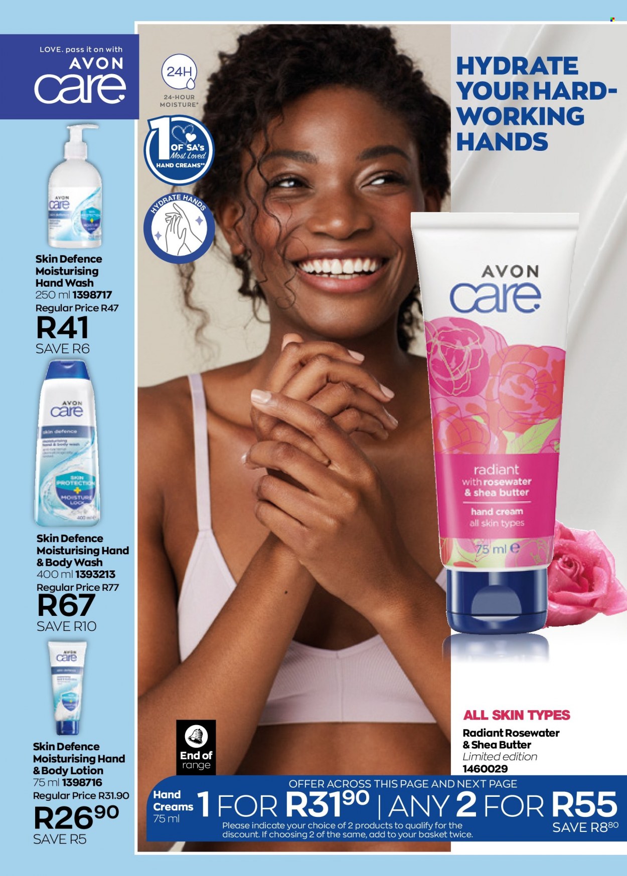 thumbnail - Avon catalogue  - 01/08/2022 - 31/08/2022 - Sales products - body wash, Avon, hand wash, body lotion, shea butter, hand cream. Page 132.