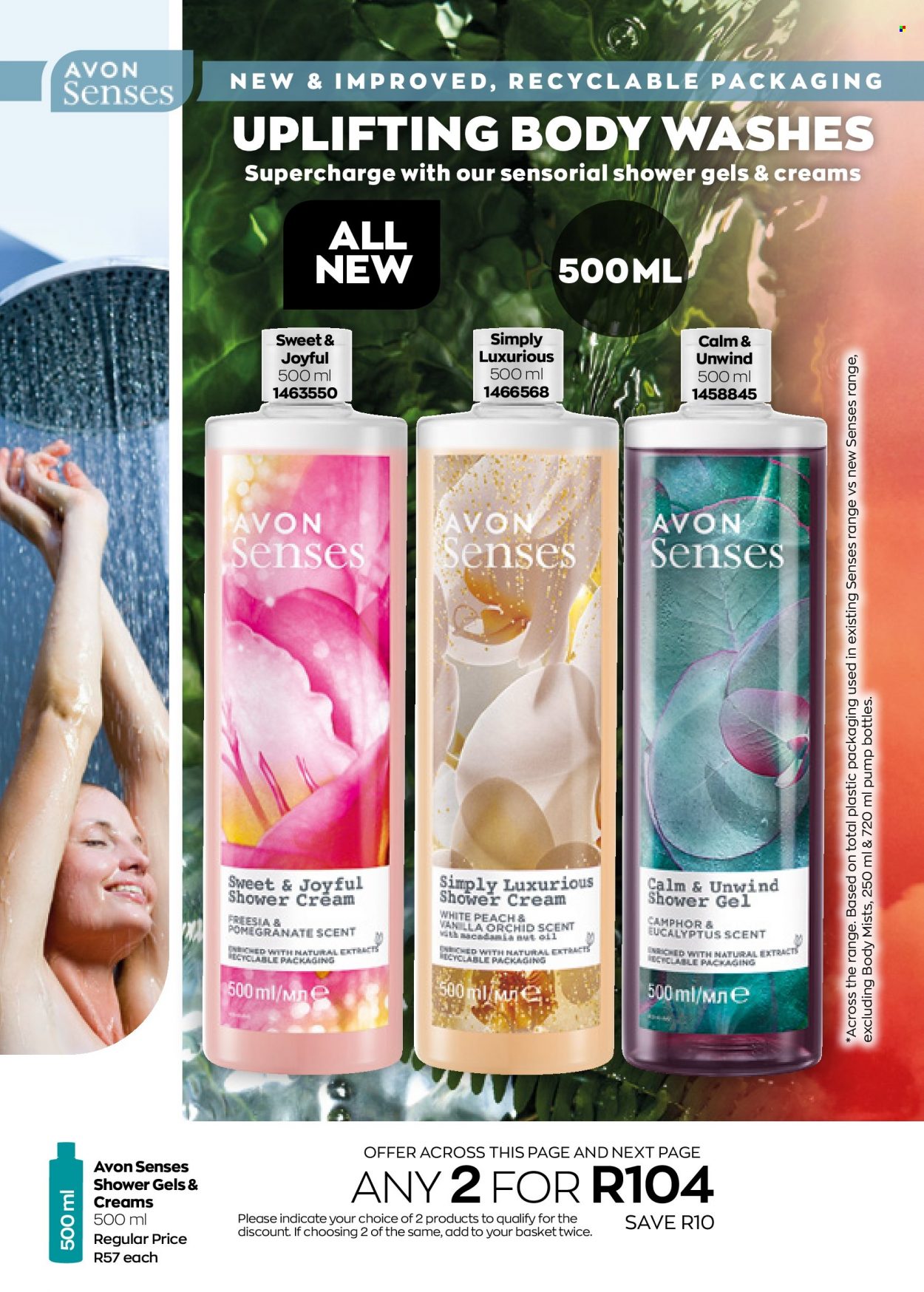 thumbnail - Avon catalogue  - 01/08/2022 - 31/08/2022 - Sales products - shower gel, Avon. Page 148.