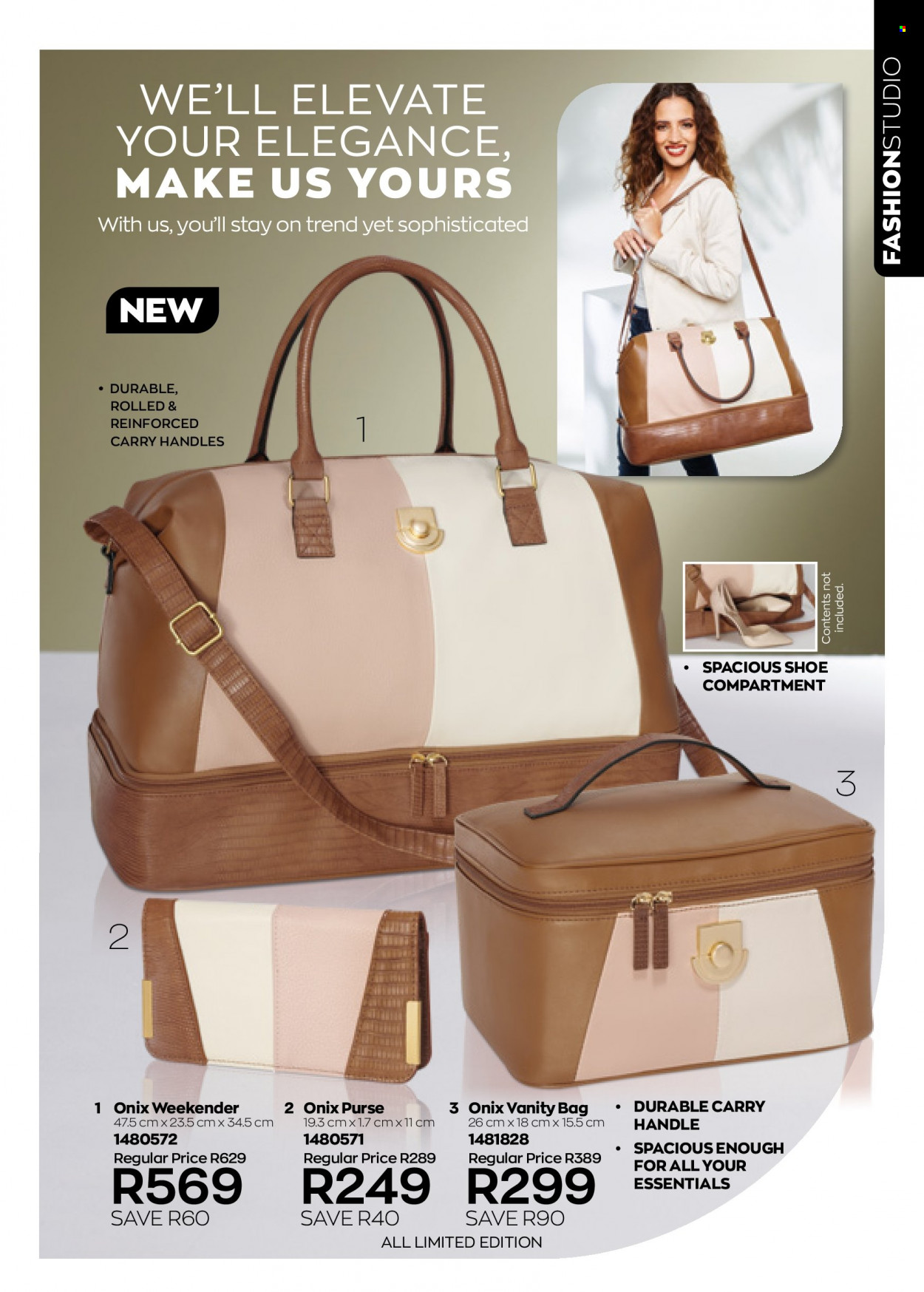 thumbnail - Avon catalogue  - 01/08/2022 - 31/08/2022 - Sales products - bag. Page 181.