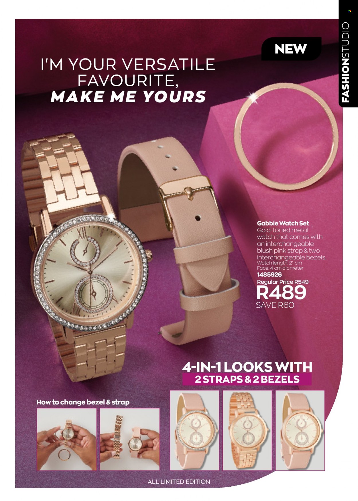 thumbnail - Avon catalogue  - 01/08/2022 - 31/08/2022 - Sales products - watch. Page 193.
