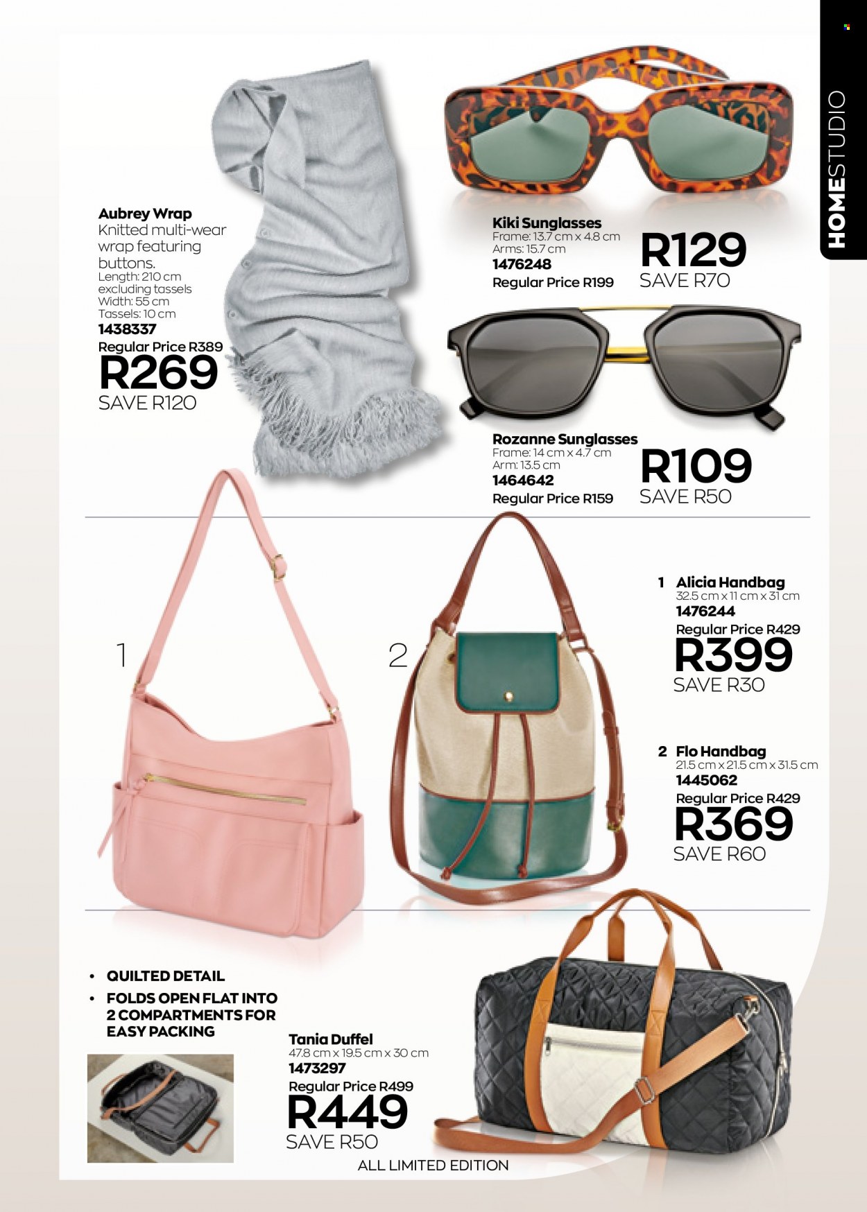 thumbnail - Avon catalogue  - 01/08/2022 - 31/08/2022 - Sales products - handbag, sunglasses. Page 199.