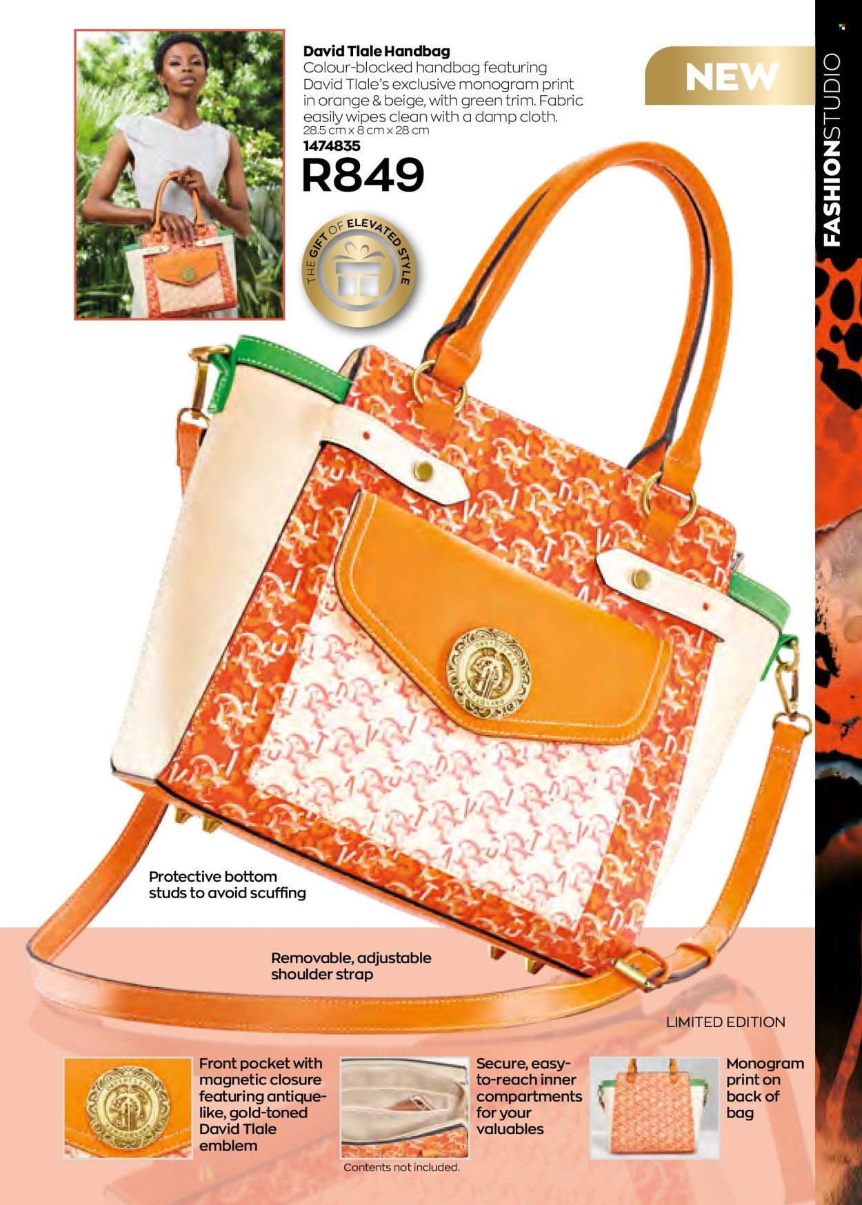 Avon catalogue  - 01/05/2022 - 31/05/2022 - Sales products - wipes, handbag, studs. Page 177.