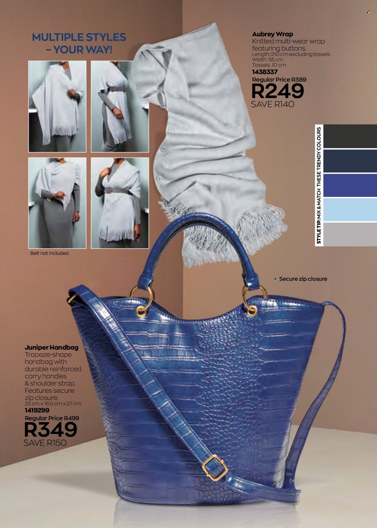 Avon catalogue  - 01/05/2022 - 31/05/2022 - Sales products - handbag, belt. Page 184.