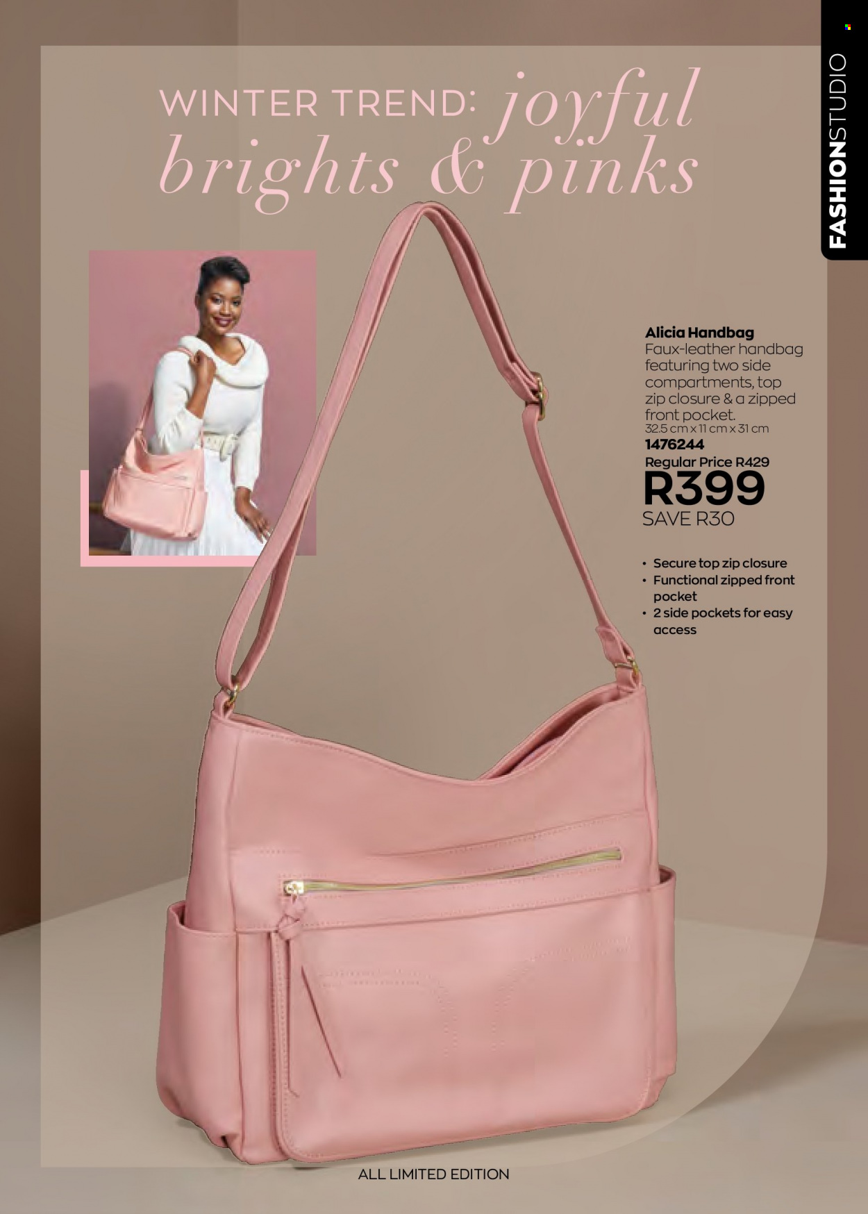 Avon catalogue  - 01/05/2022 - 31/05/2022 - Sales products - handbag. Page 187.