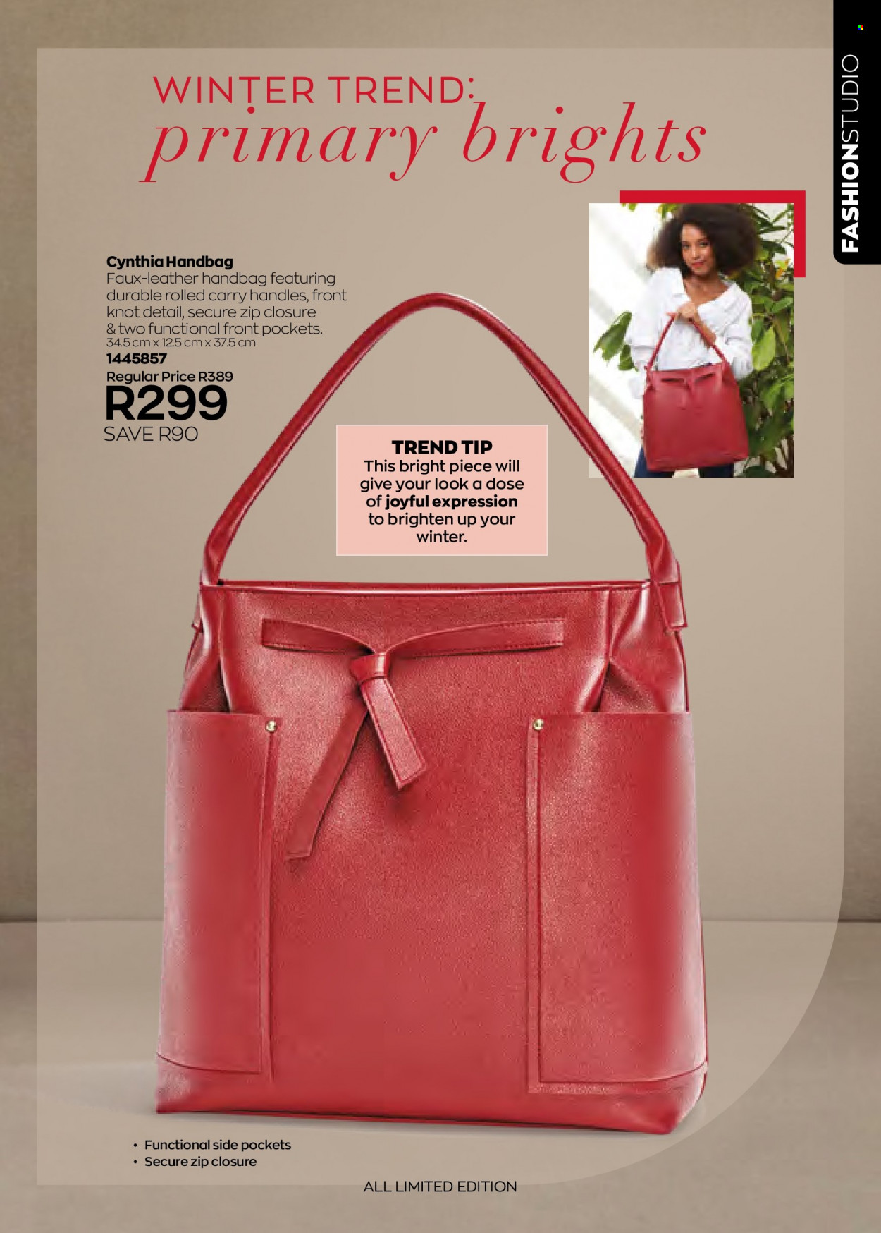 Avon catalogue  - 01/05/2022 - 31/05/2022 - Sales products - handbag. Page 189.