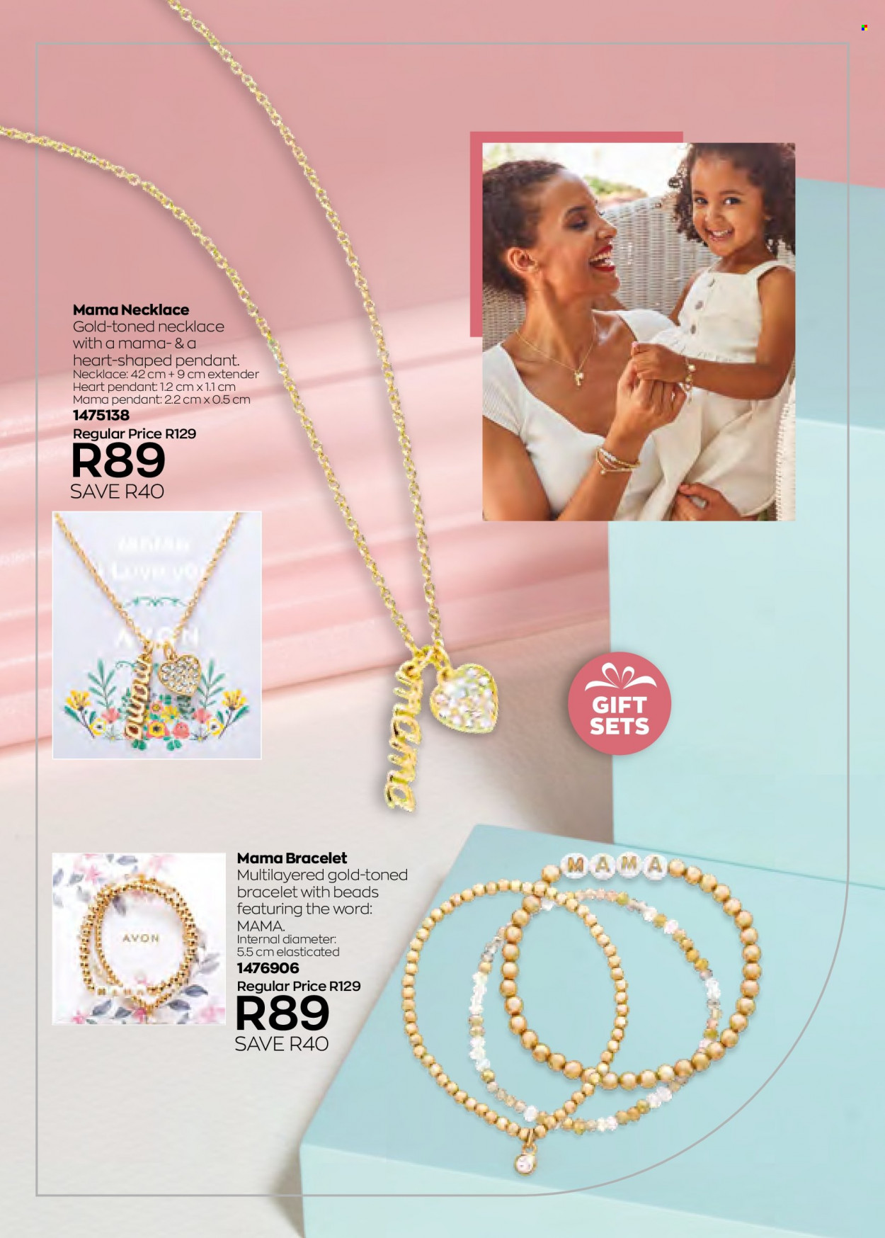 Avon catalogue  - 01/05/2022 - 31/05/2022 - Sales products - Avon, bracelet, necklace, pendant. Page 194.