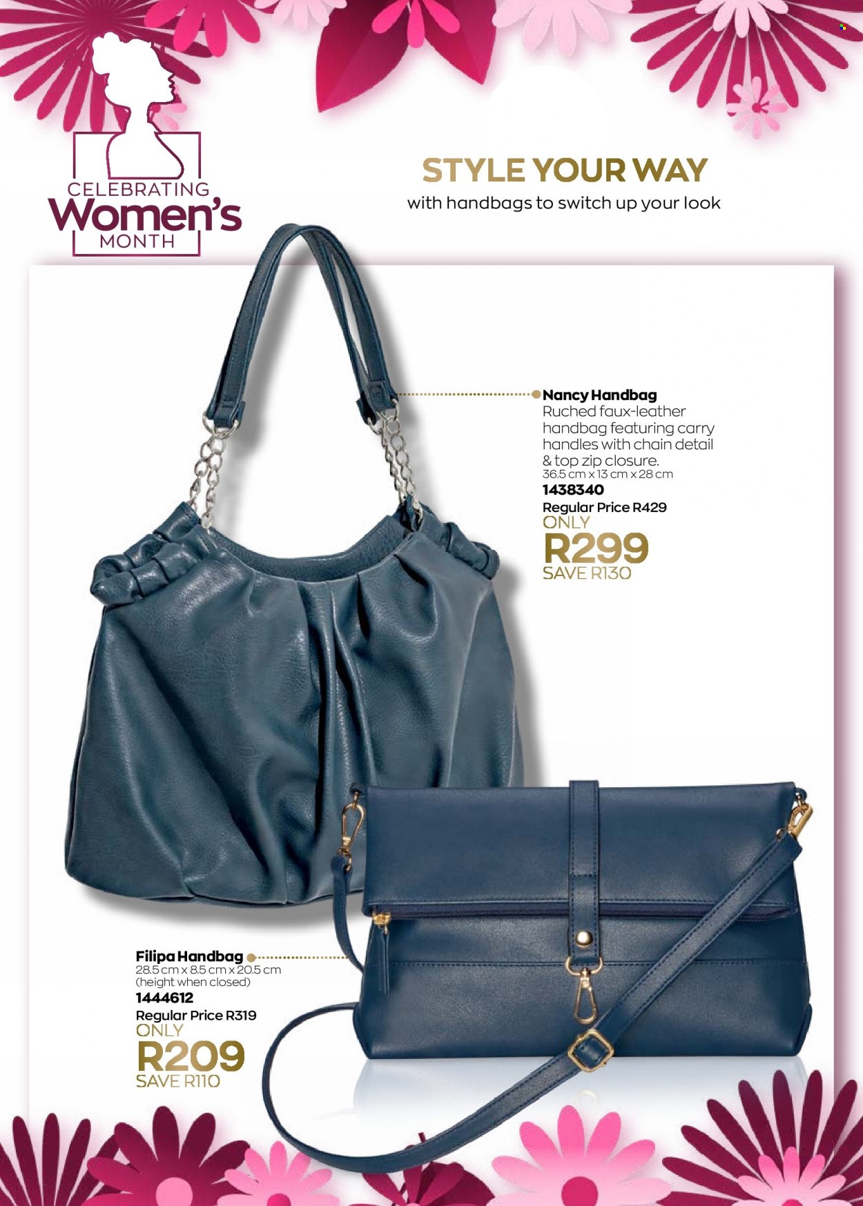 thumbnail - Avon catalogue  - 12/08/2022 - 31/08/2022 - Sales products - handbag. Page 37.