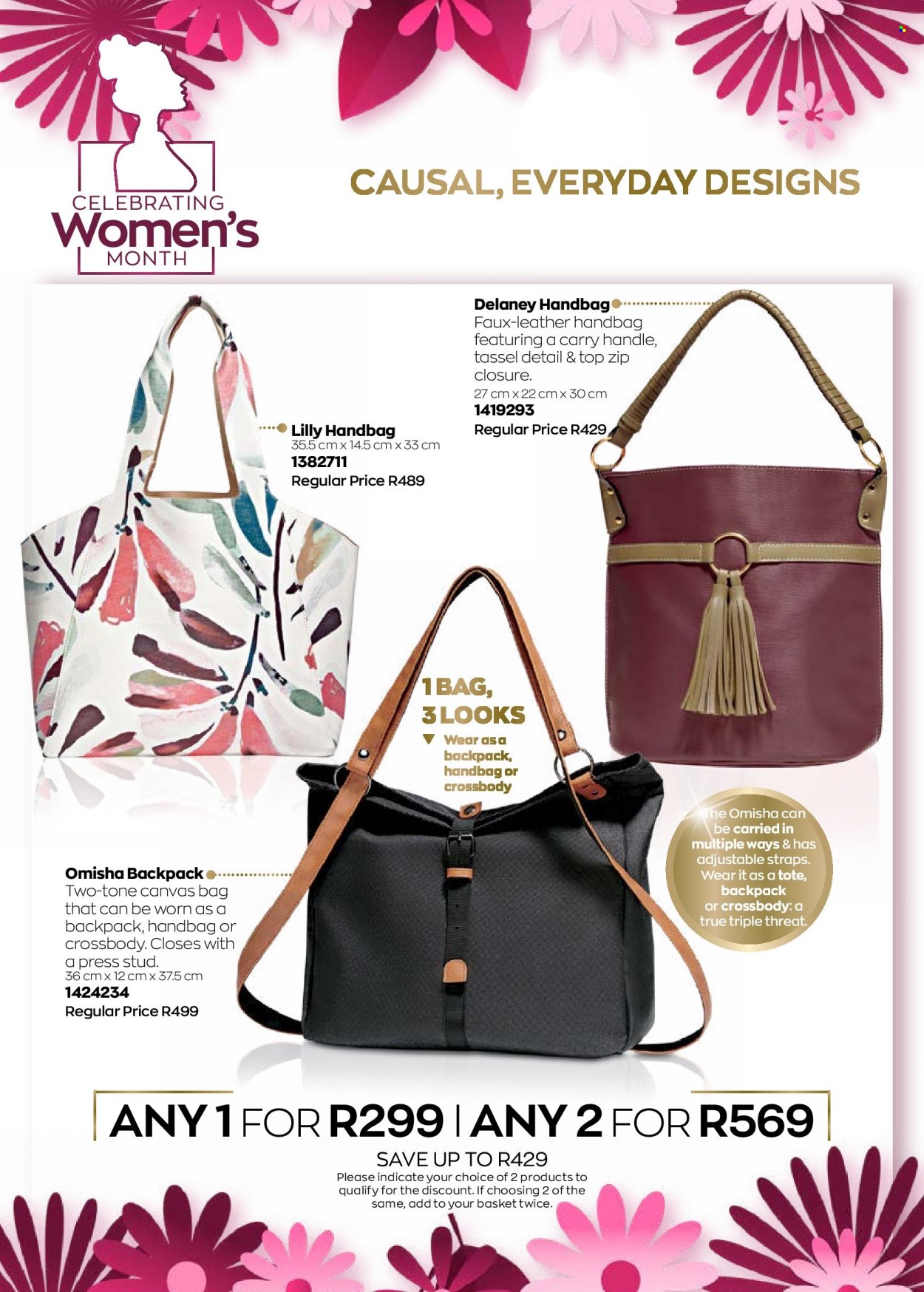 thumbnail - Avon catalogue  - 12/08/2022 - 31/08/2022 - Sales products - handbag, tote. Page 41.