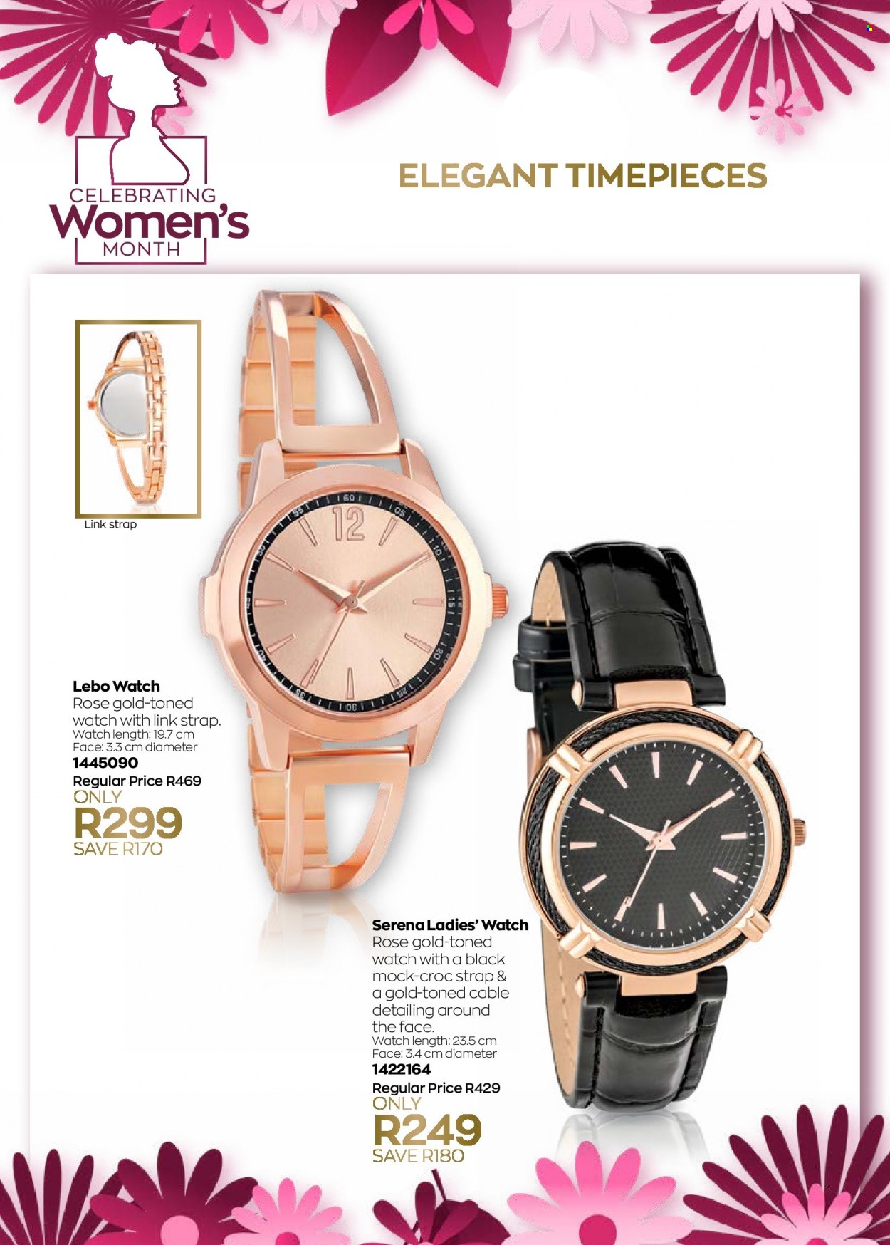 thumbnail - Avon catalogue  - 12/08/2022 - 31/08/2022 - Sales products - watch. Page 55.