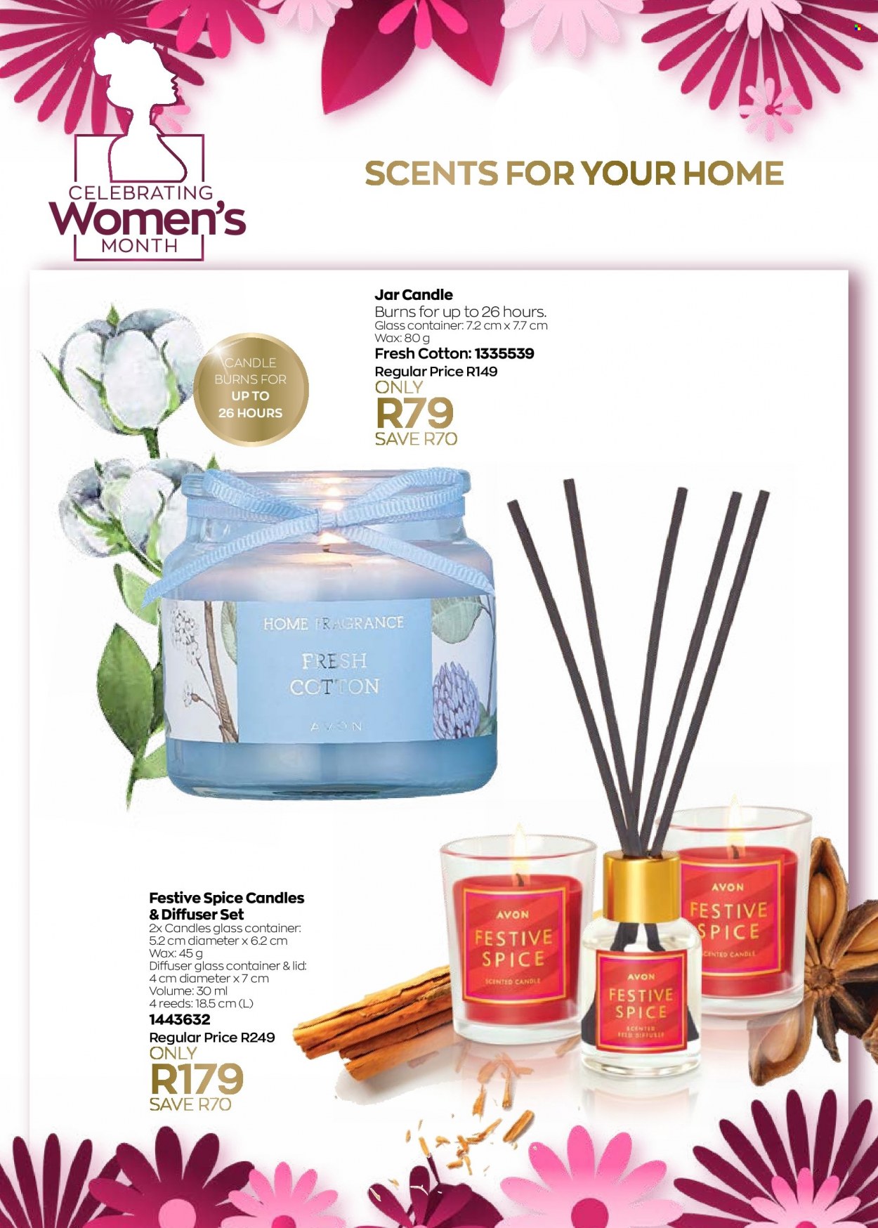 thumbnail - Avon catalogue  - 12/08/2022 - 31/08/2022 - Sales products - Avon, fragrance. Page 61.