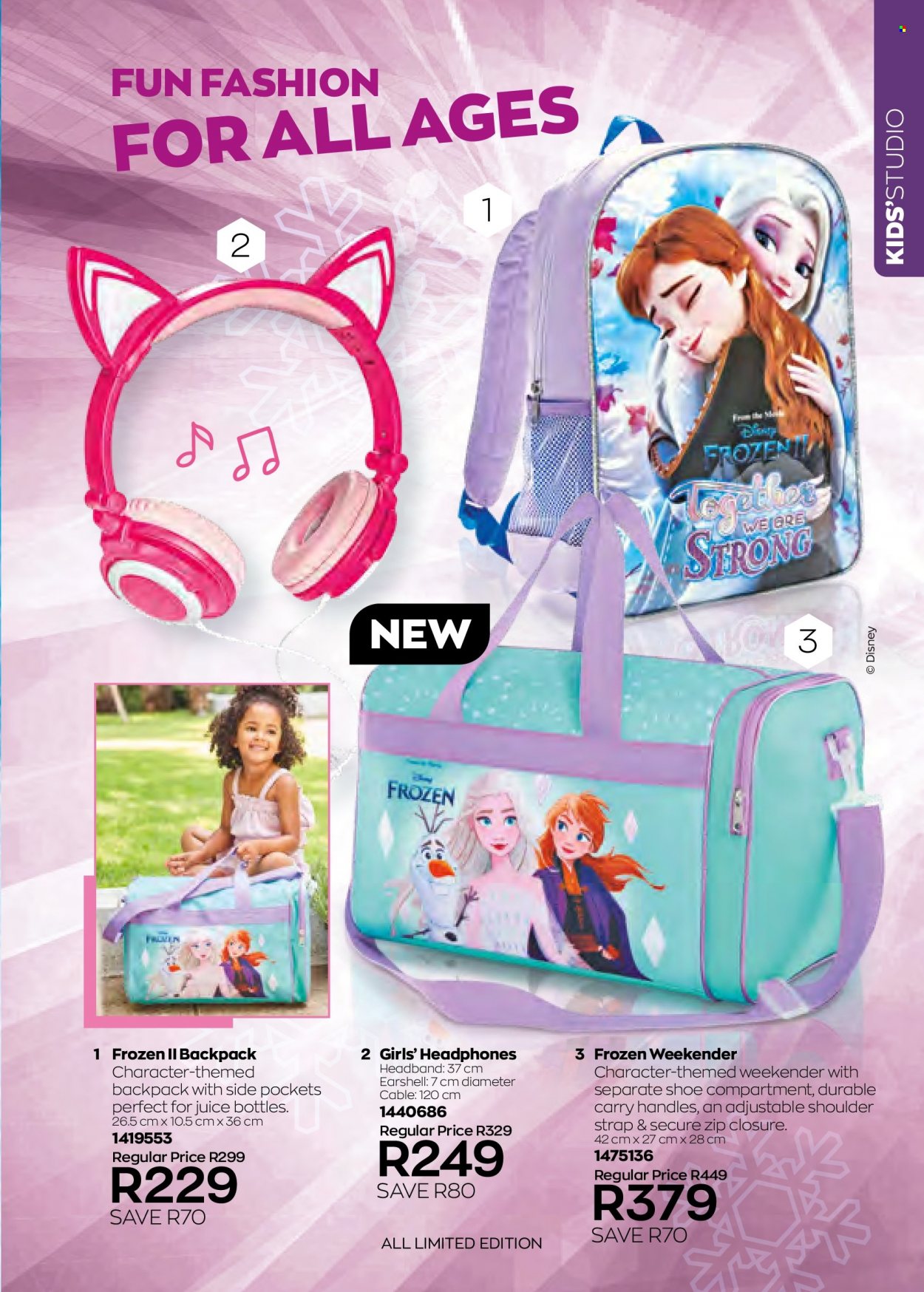 Avon catalogue  - 01/05/2022 - 31/05/2022 - Sales products - Disney, backpack. Page 207.
