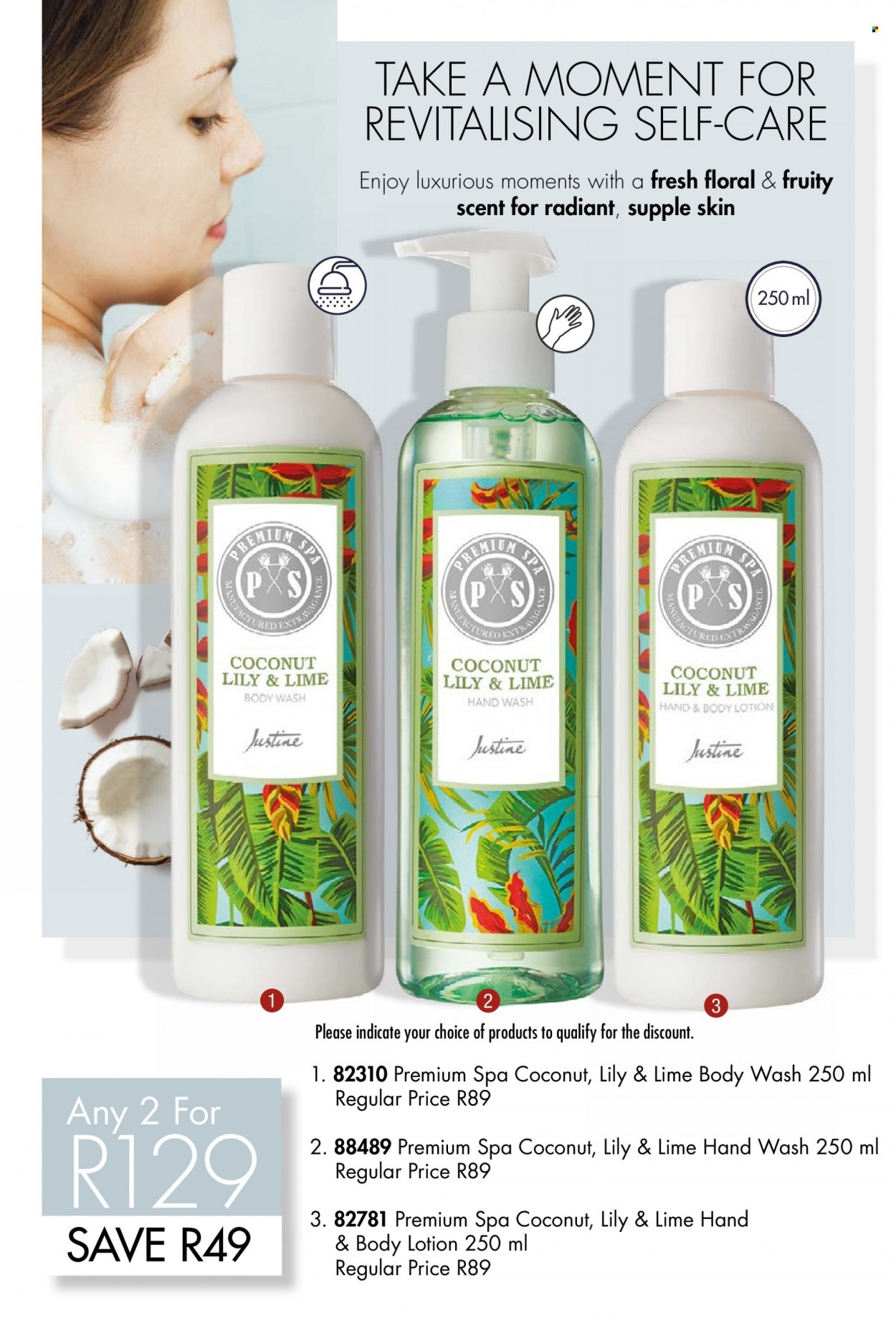 thumbnail - Justine catalogue  - 19/08/2022 - 31/08/2022 - Sales products - body wash, hand wash, body lotion. Page 26.