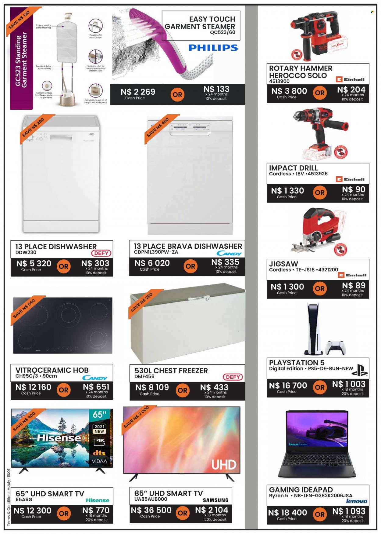 Nictus catalogue  - 01/09/2022 - 30/09/2022 - Sales products - smart tv, UHD TV, TV, garment steamer. Page 2.