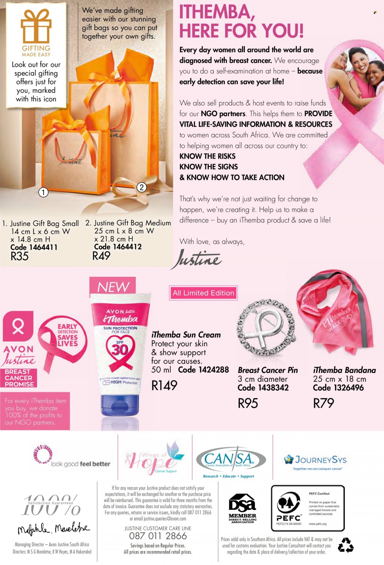 thumbnail - Justine catalogue  - 01/09/2022 - 30/09/2022 - Sales products - Avon. Page 3.