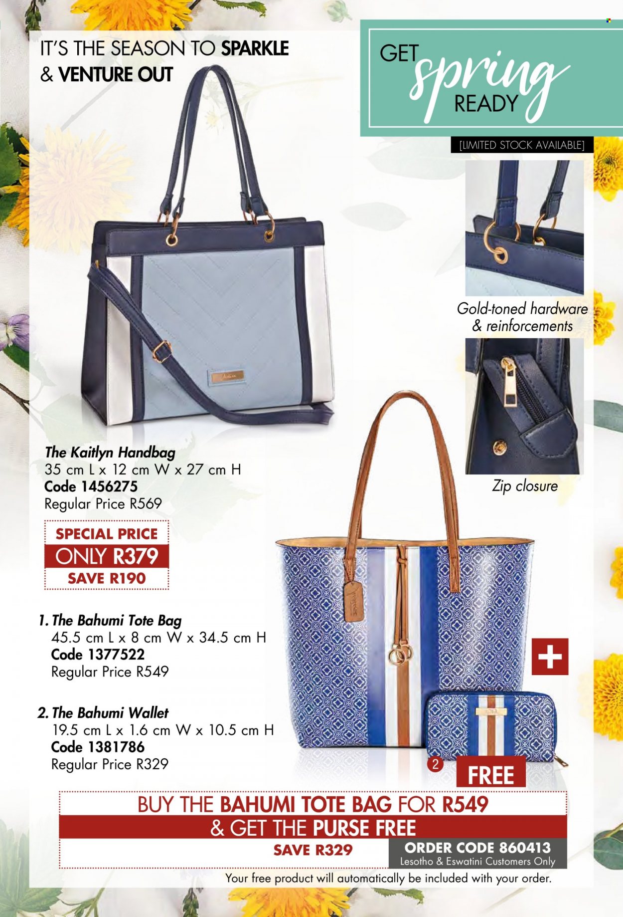thumbnail - Justine catalogue  - 01/09/2022 - 30/09/2022 - Sales products - handbag, tote, tote bag, wallet. Page 103.