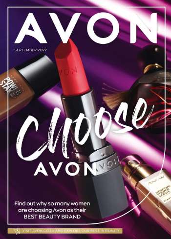 Avon catalogue  - 01/09/2022 - 30/09/2022.