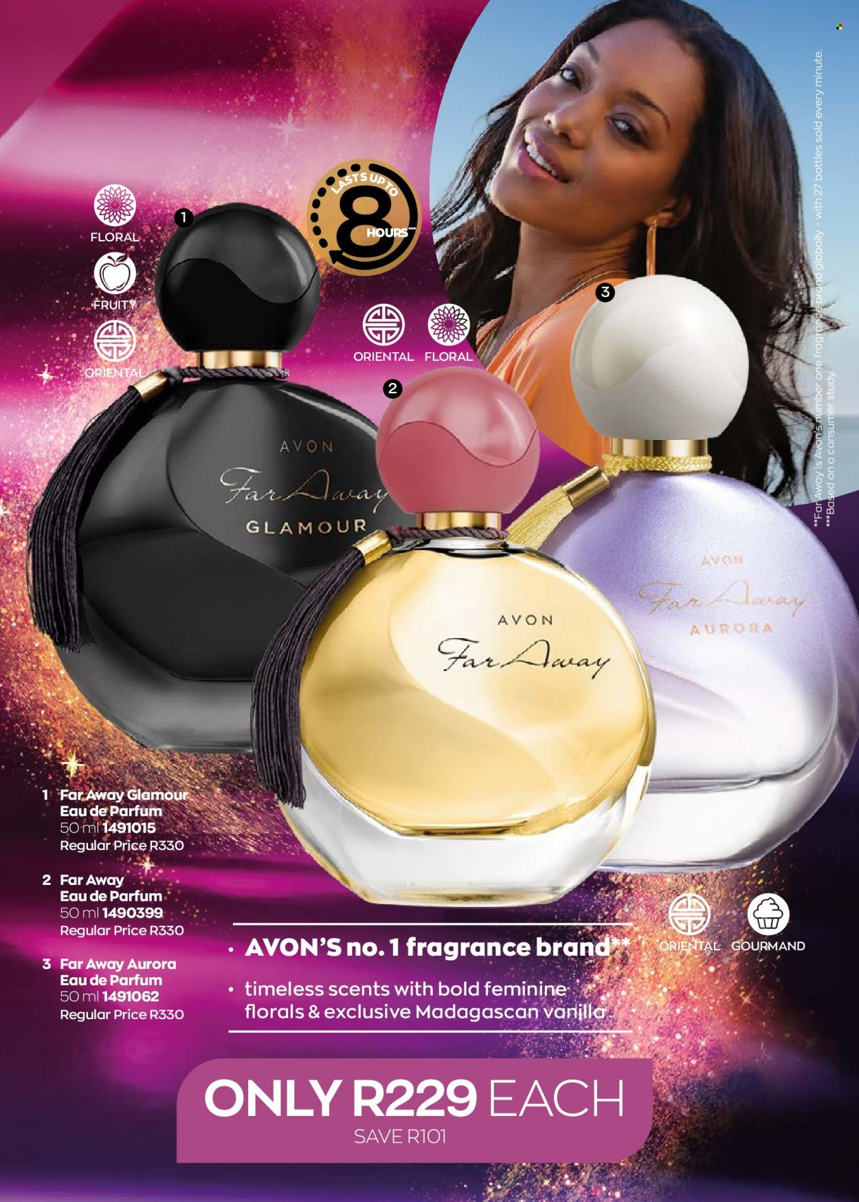 thumbnail - Avon catalogue  - 01/09/2022 - 30/09/2022 - Sales products - Avon, eau de parfum, far away, fragrance. Page 9.