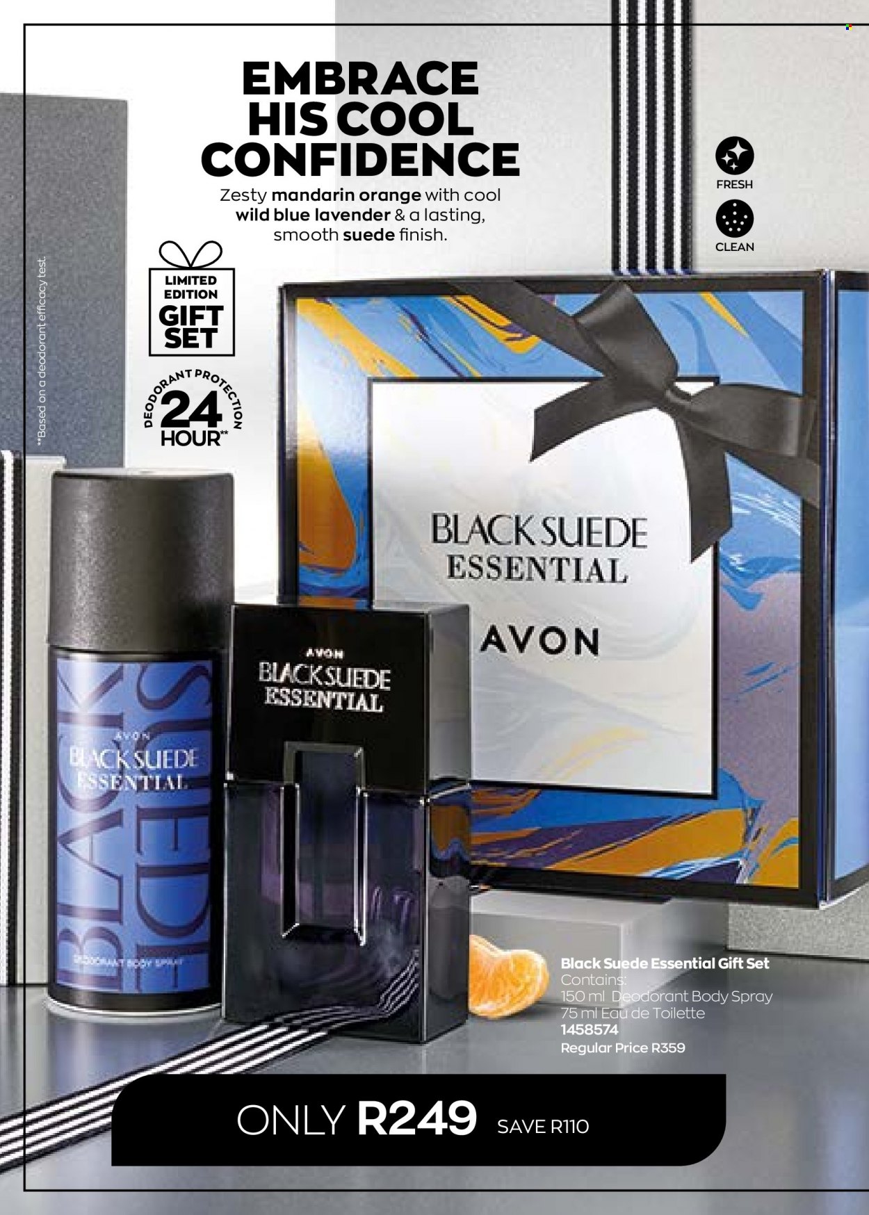 thumbnail - Avon catalogue  - 01/09/2022 - 30/09/2022 - Sales products - Avon, body spray, anti-perspirant, eau de toilette, deodorant, gift set. Page 50.