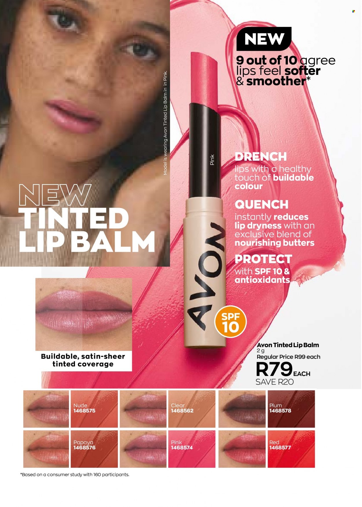 thumbnail - Avon catalogue  - 01/09/2022 - 30/09/2022 - Sales products - Avon, lip balm. Page 78.