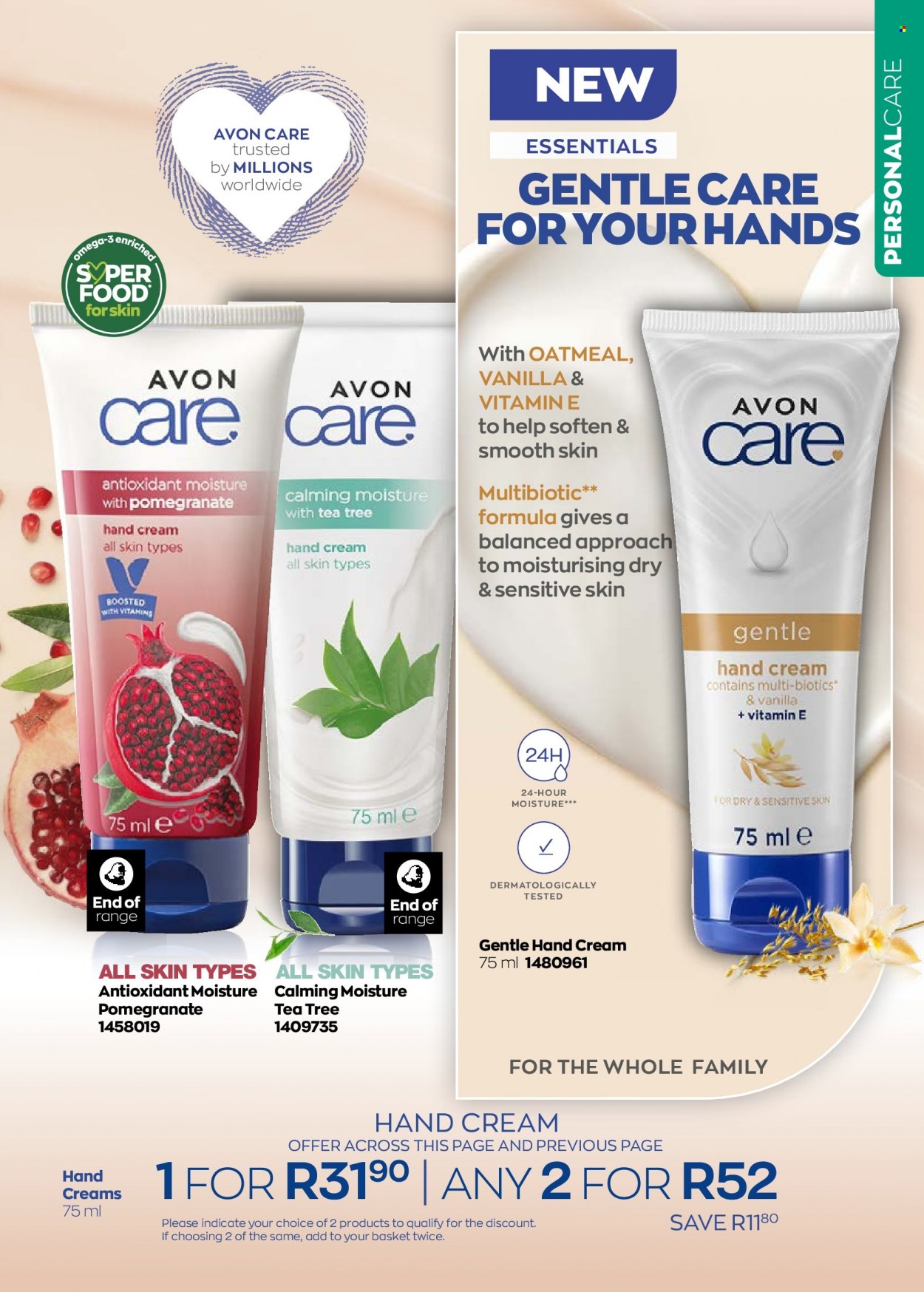 thumbnail - Avon catalogue  - 01/09/2022 - 30/09/2022 - Sales products - Avon, hand cream. Page 125.