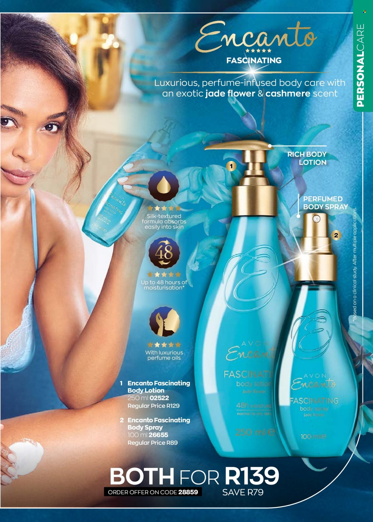 thumbnail - Avon catalogue  - 01/09/2022 - 30/09/2022 - Sales products - Avon, body lotion, body spray, eau de parfum. Page 139.
