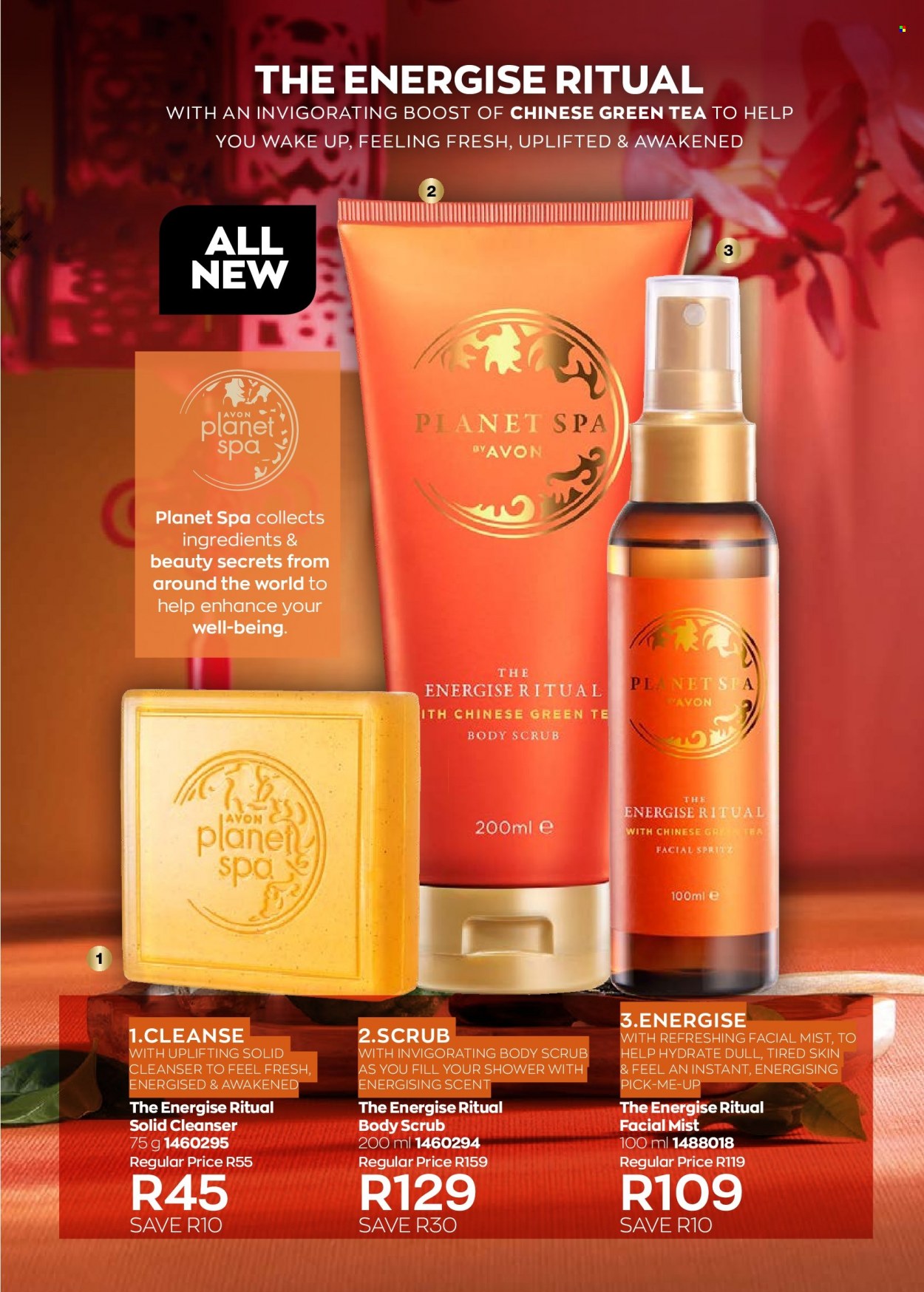 thumbnail - Avon catalogue  - 01/09/2022 - 30/09/2022 - Sales products - Planet Spa, cleanser, body scrub. Page 141.