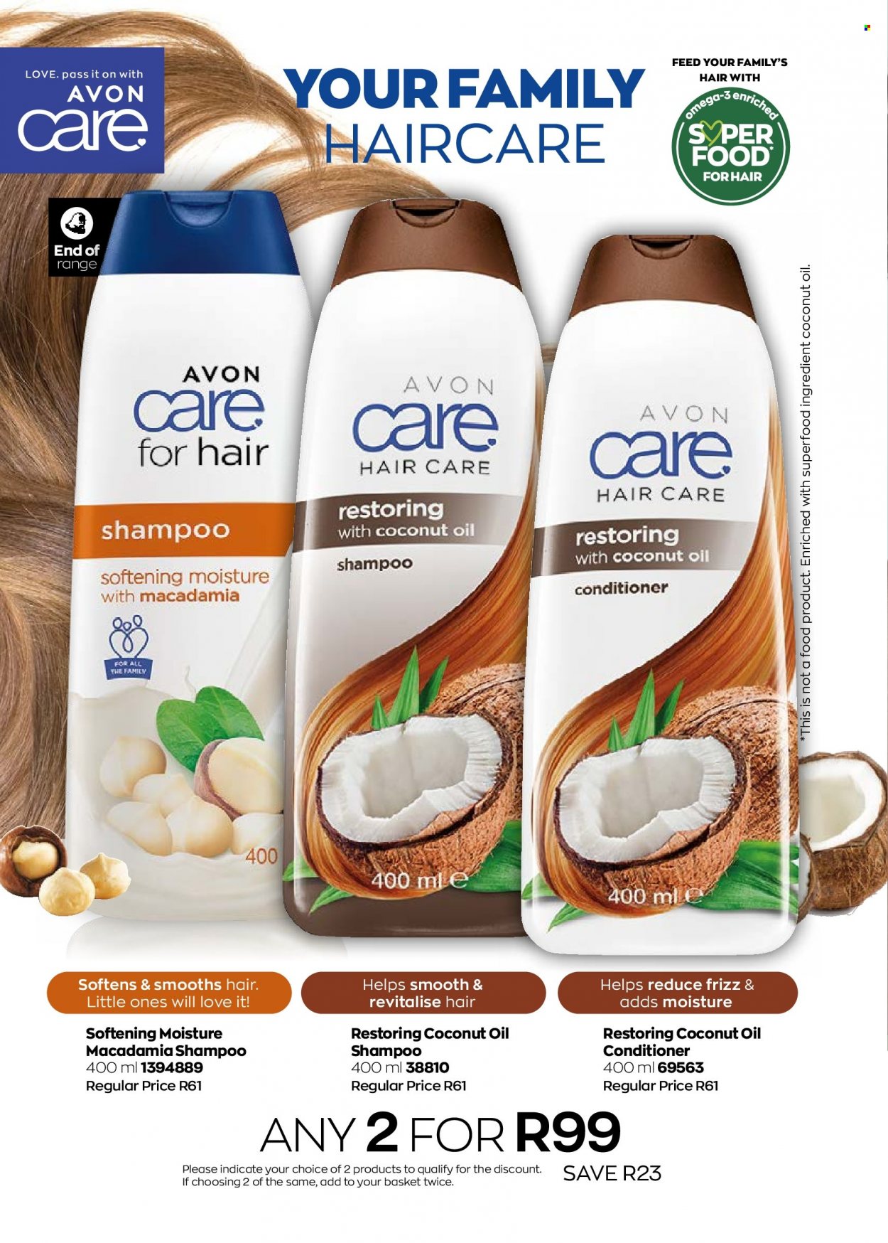 thumbnail - Avon catalogue  - 01/09/2022 - 30/09/2022 - Sales products - shampoo, Avon, conditioner. Page 168.