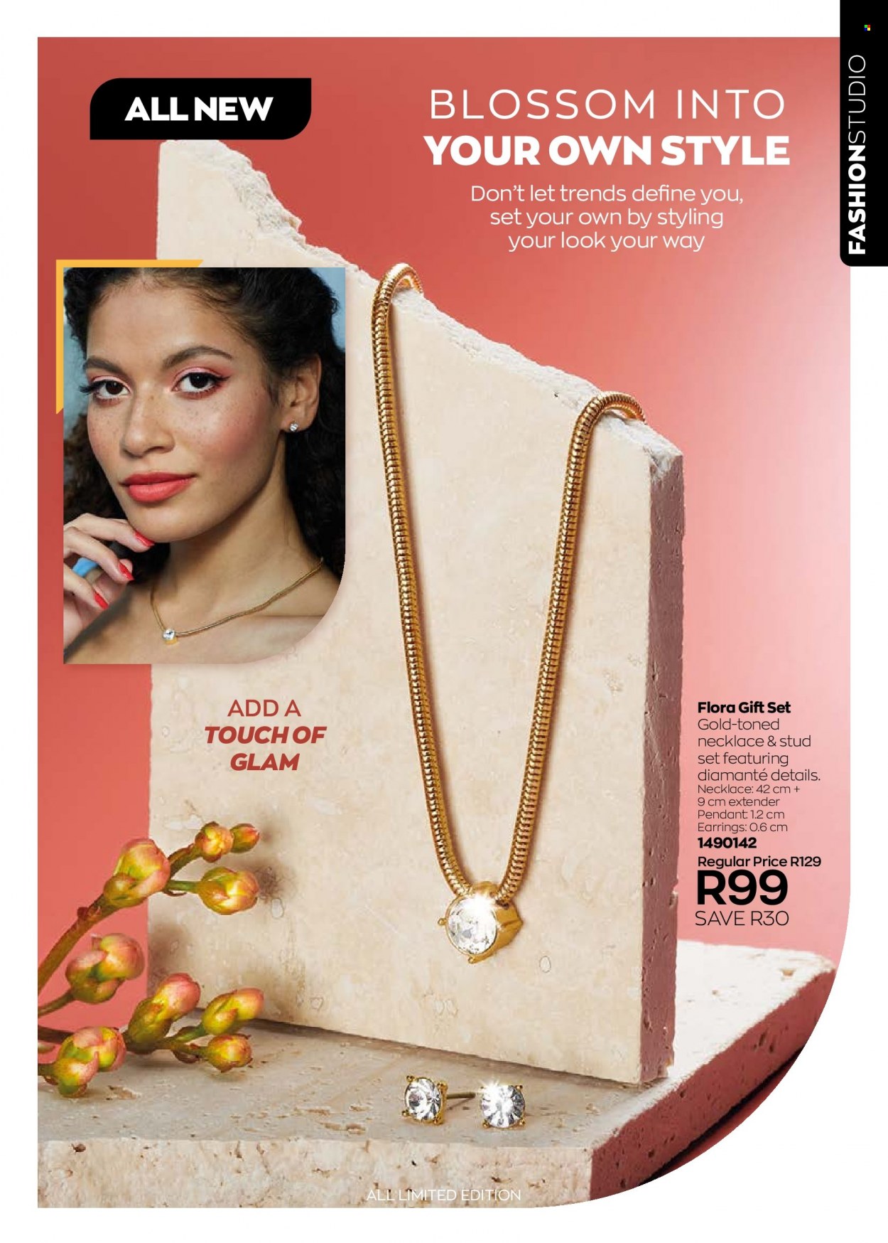 thumbnail - Avon catalogue  - 01/09/2022 - 30/09/2022 - Sales products - gift set, earrings, necklace, pendant. Page 191.