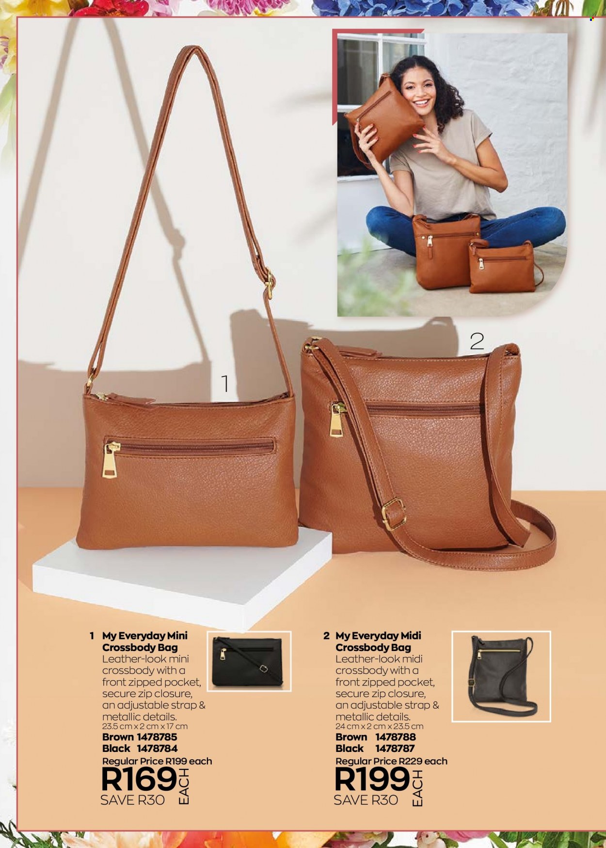 thumbnail - Avon catalogue  - 01/09/2022 - 30/09/2022 - Sales products - bag, cross body bag. Page 204.
