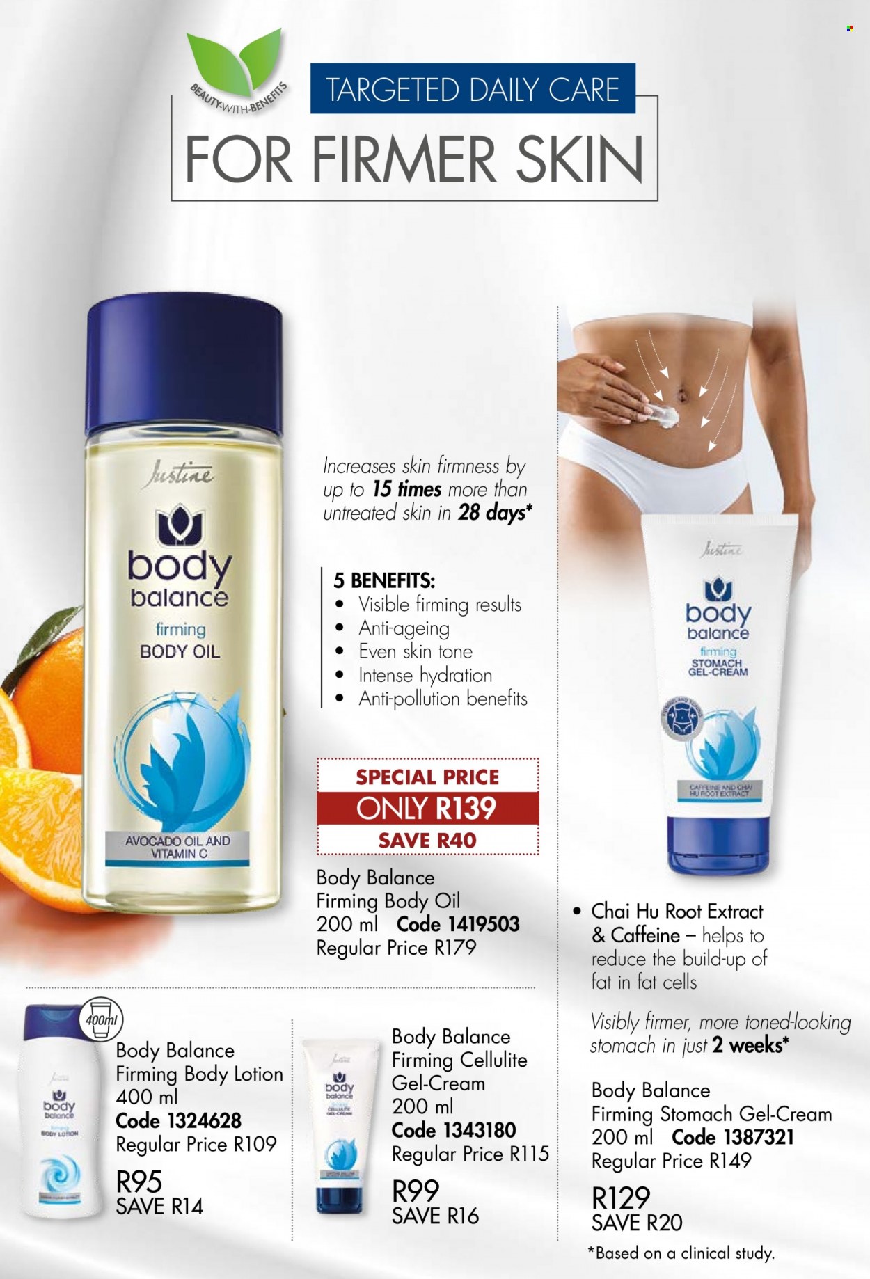 thumbnail - Justine catalogue  - 01/05/2022 - 31/05/2022 - Sales products - body lotion, body oil. Page 74.