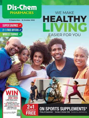 Dis-Chem catalogue - Healthy Living